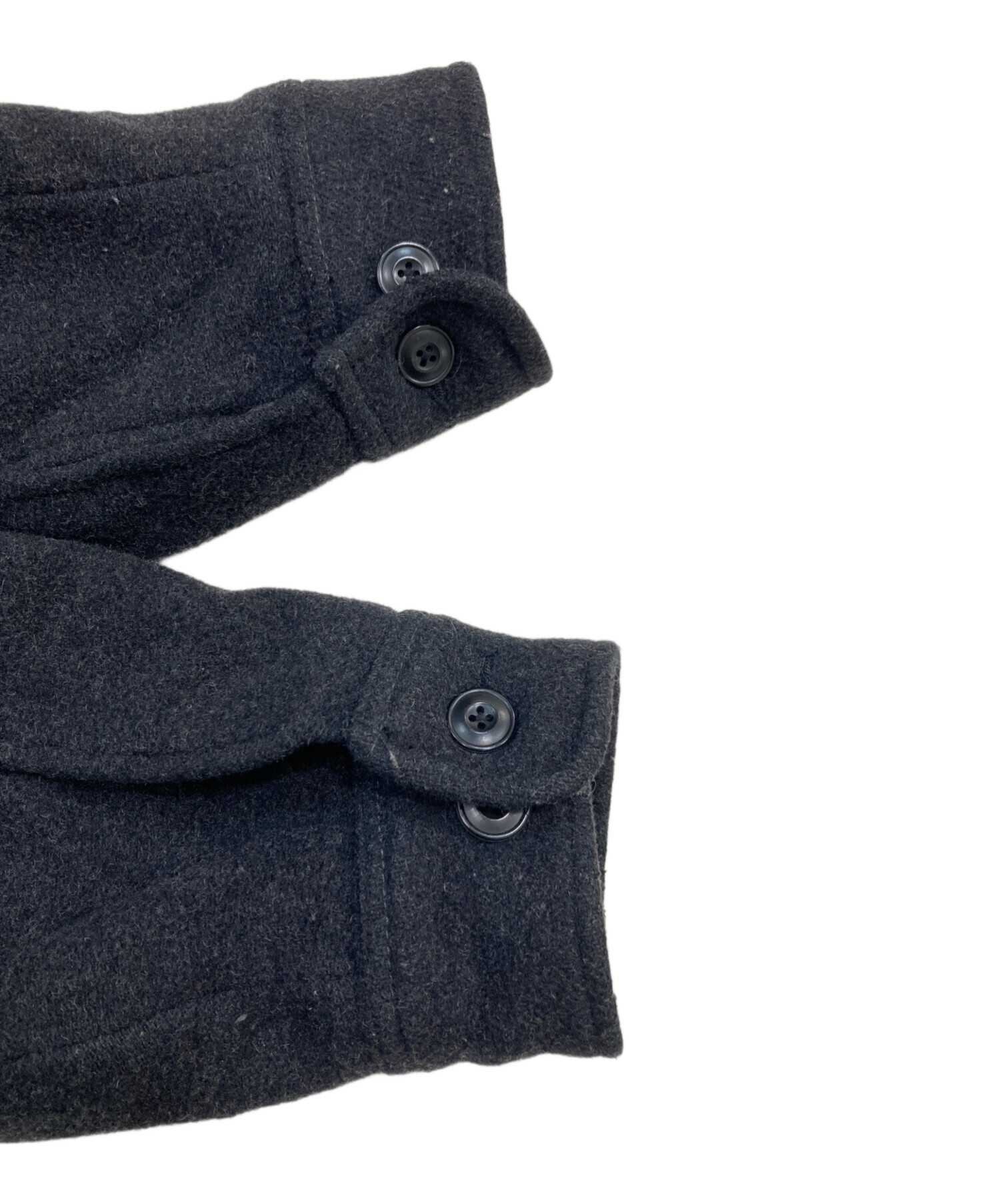 中古・古着通販】GAP (ギャップ) ウールコート ブラック サイズ:SIZE M