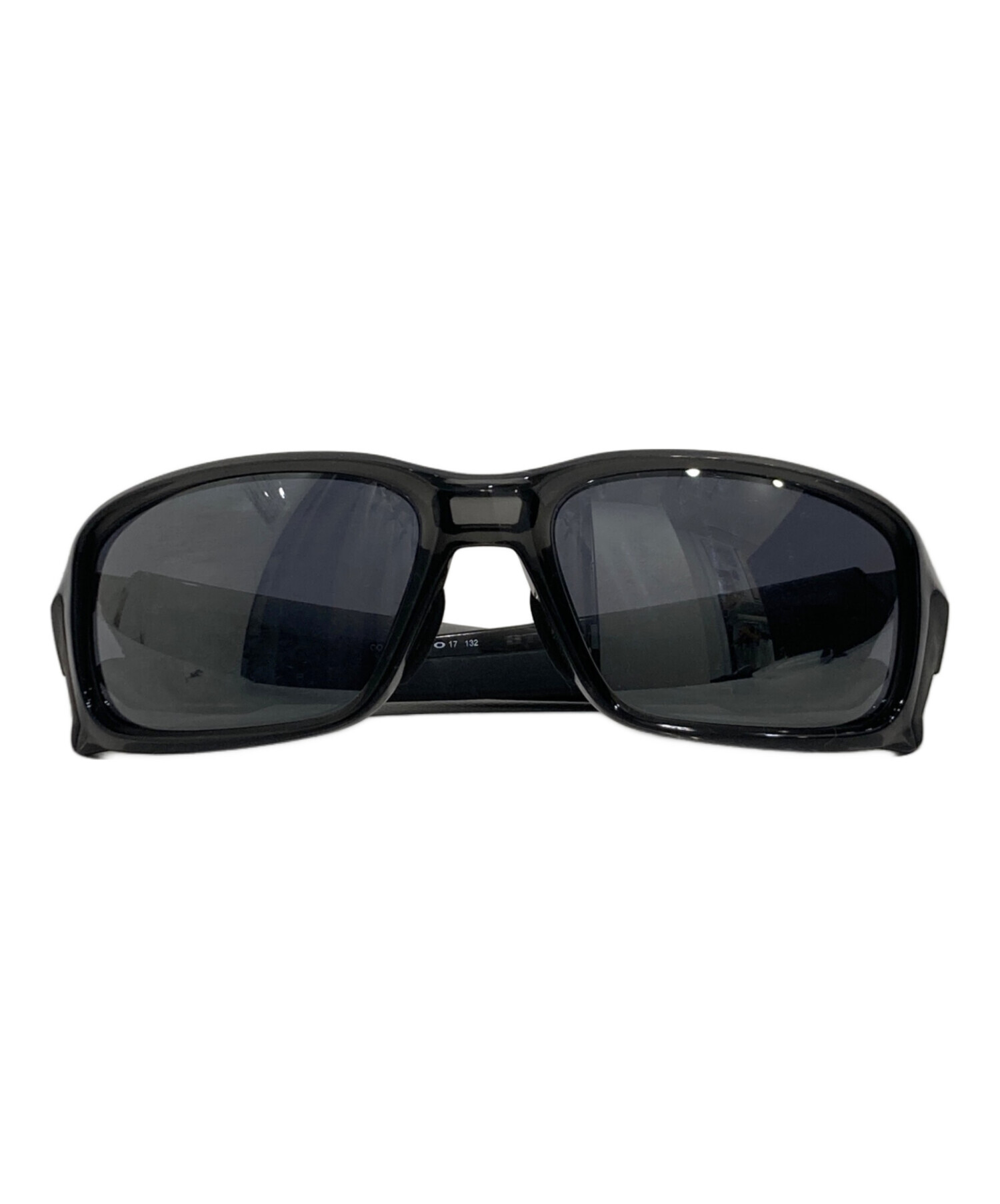 【使用品】OAKLEY STRAIGHT サングラス ブラック　オークリー 中古・古着通販】OAKLEY (オークリー) STRAIGHT LINK/ストレートリンク
