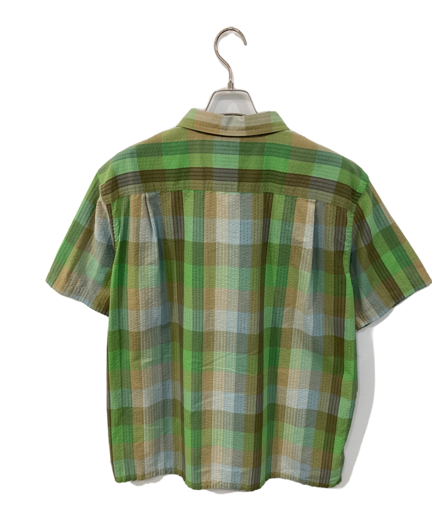 00s Patagonia パッカーウェア 半袖シャツ グリーン M 中古・古着通販】Patagonia (パタゴニア) Puckerware Shirt/パッカー