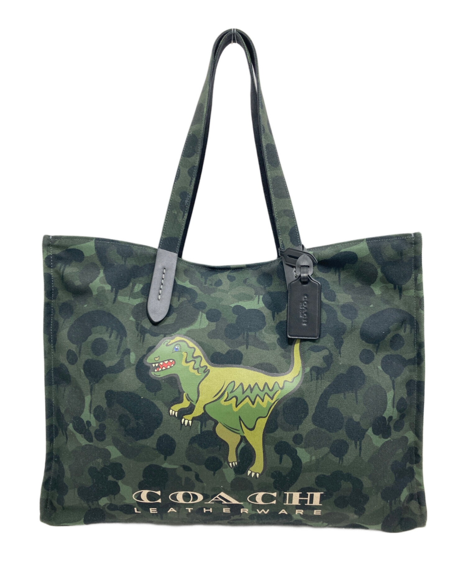 中古・古着通販】COACH (コーチ) トート・カモ プリント アンド