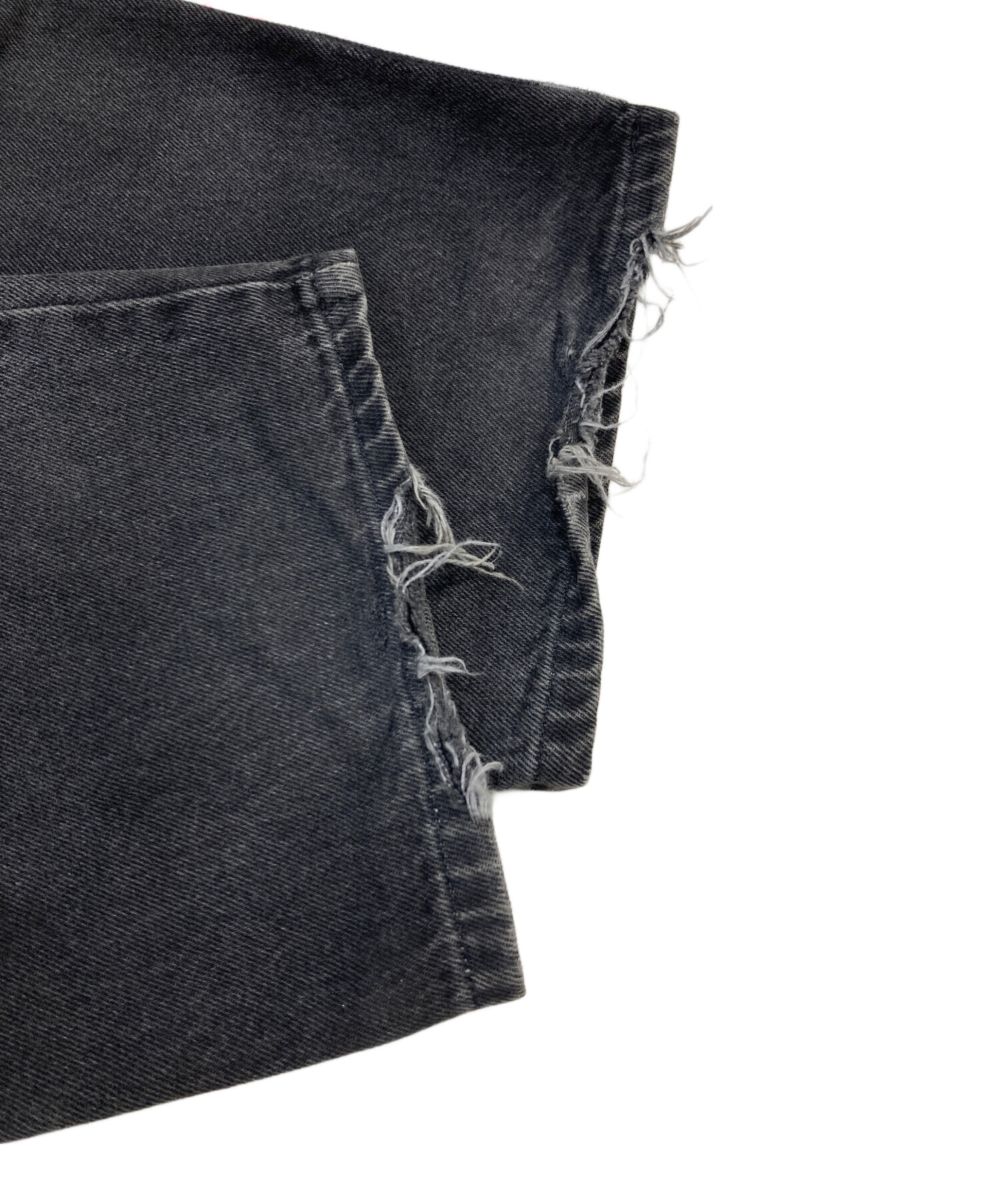 中古・古着通販】OLD NAVY (オールドネイビー) デニムパンツ ブラック 