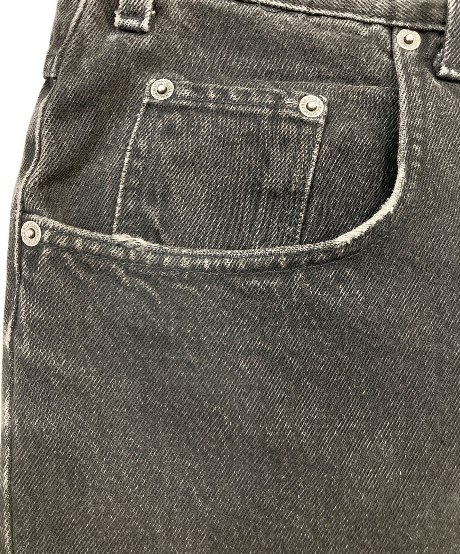 中古・古着通販】OLD NAVY (オールドネイビー) デニムパンツ ブラック 