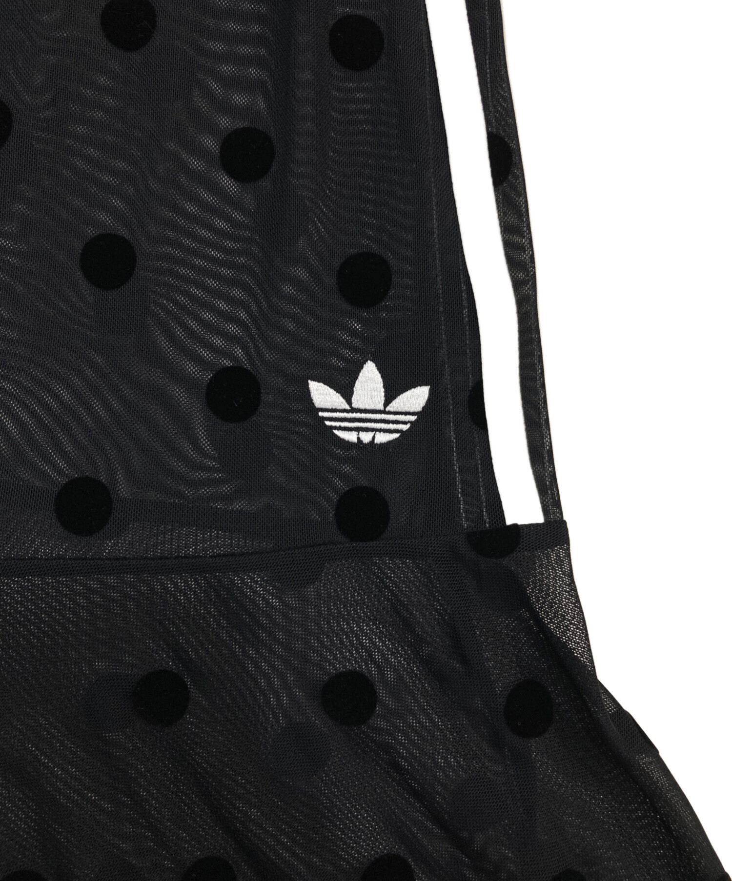 中古・古着通販】adidas (アディダス) シアー 水玉模様スカート