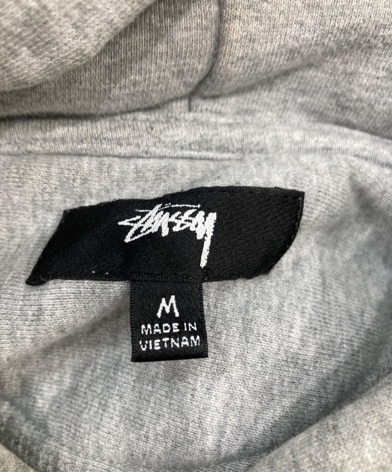 中古・古着通販】stussy (ステューシー) プルオーバーパーカー グレー