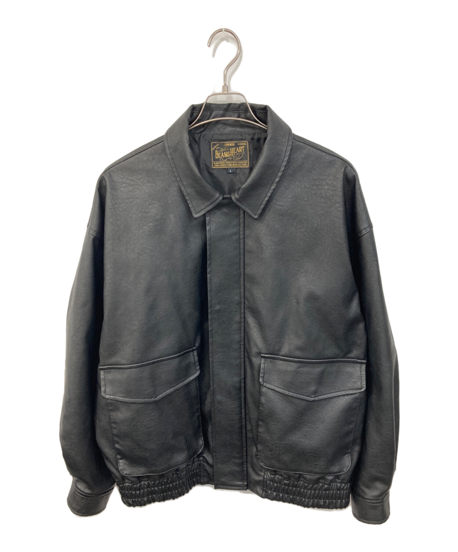 中古・古着通販】BEAMS HEART (ビームスハート) フェイクレザー 