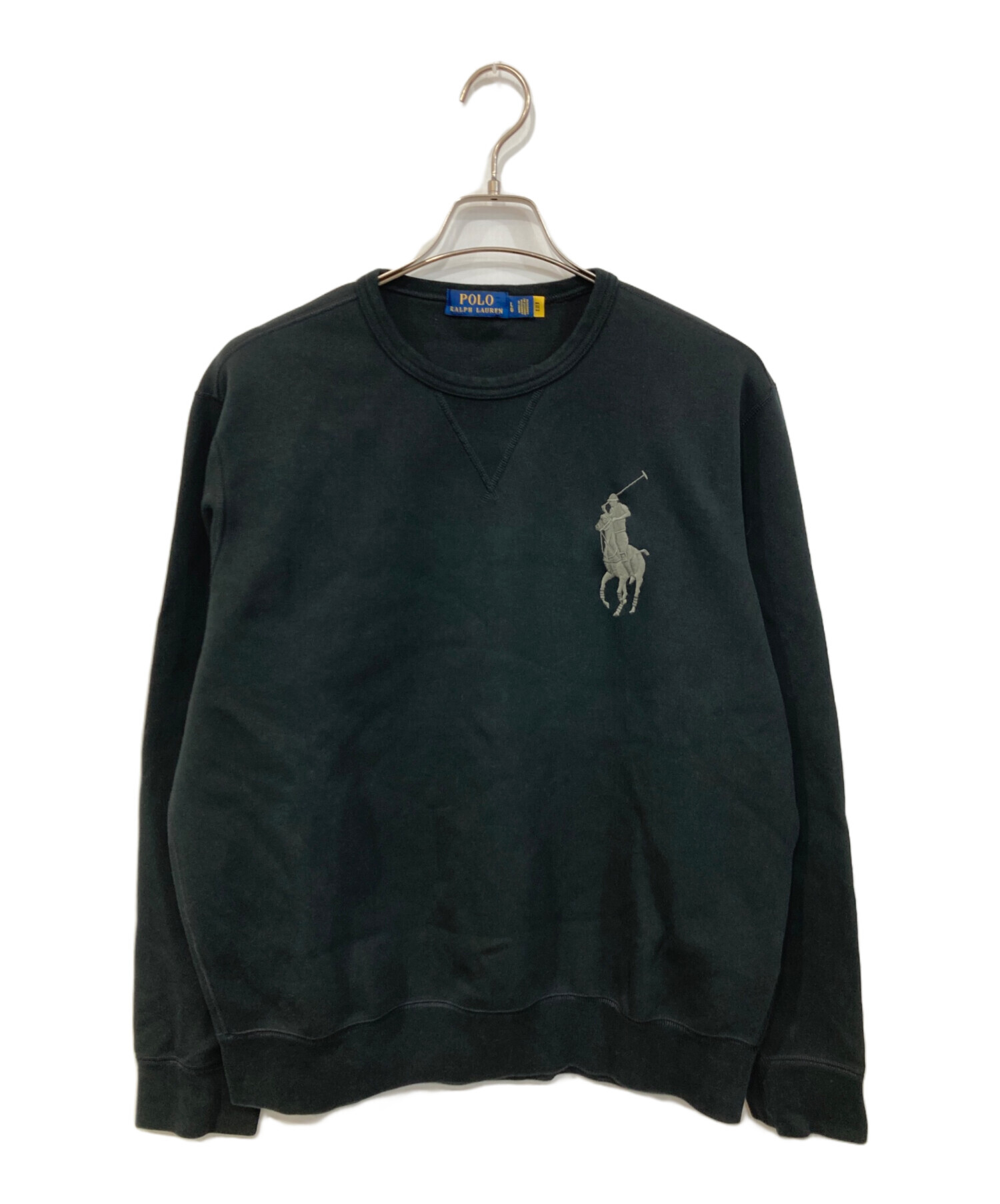現行 ポロラルフローレン スウェット 裏起毛 ポニーロゴ XL QRタグ 中古・古着通販】POLO RALPH LAUREN (ポロ・ラルフローレン) ビッグ