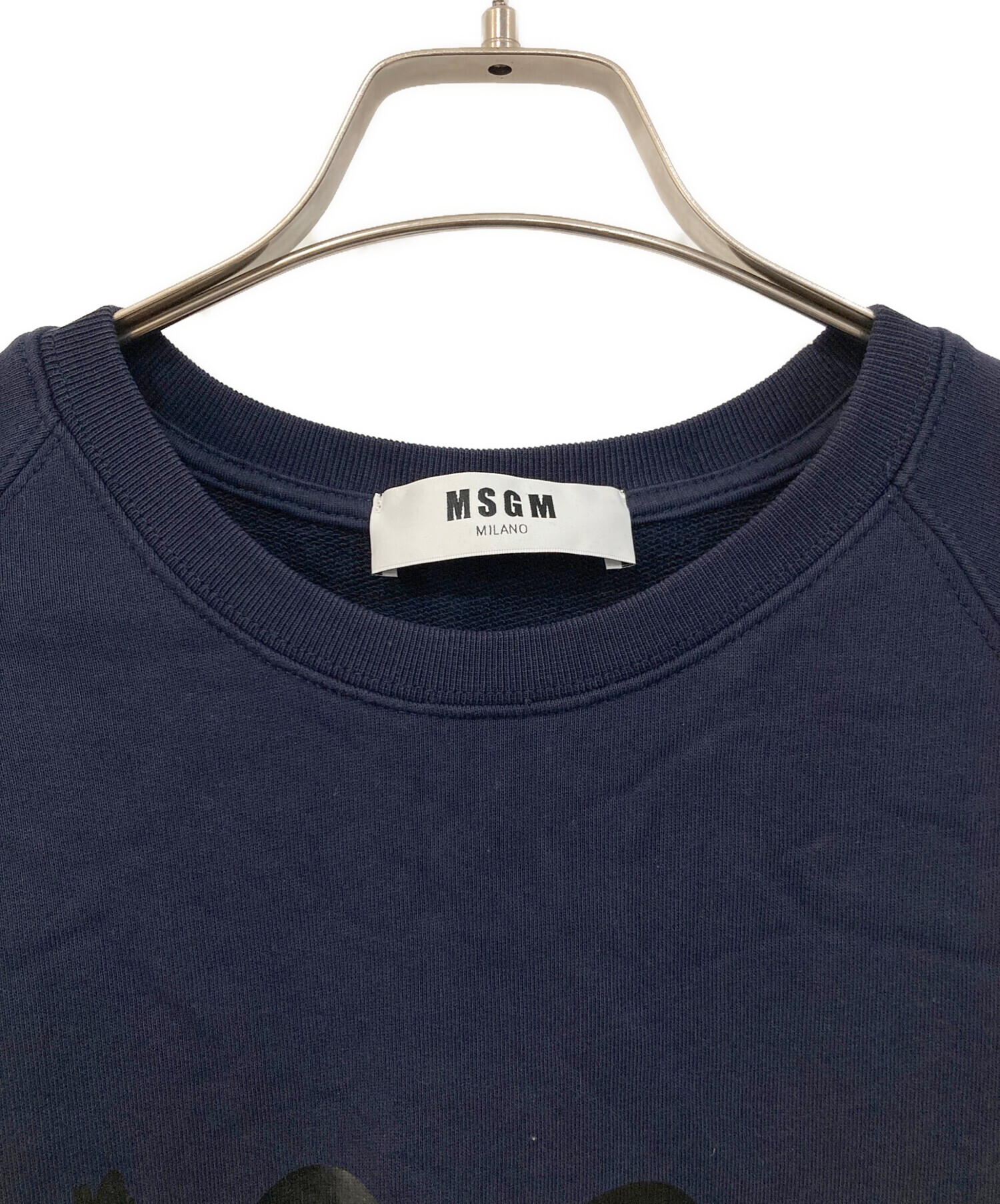 MSGM」 スウェットカットソー L ネイビー メンズ MSGM エムエス 