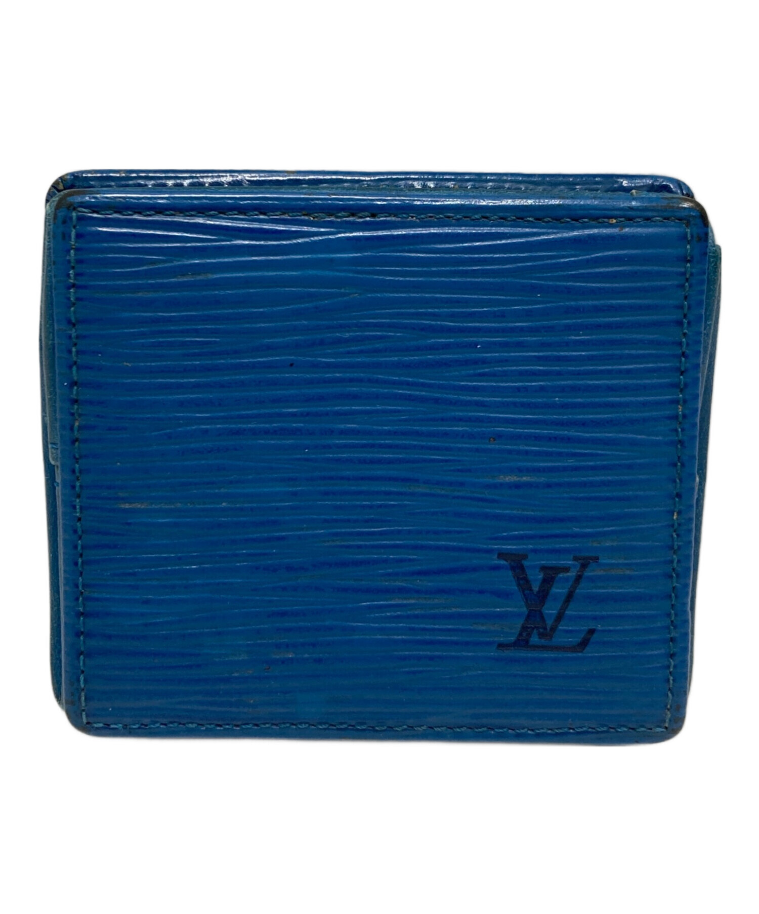 中古・古着通販】LOUIS VUITTON (ルイ ヴィトン) コインケース ブルー