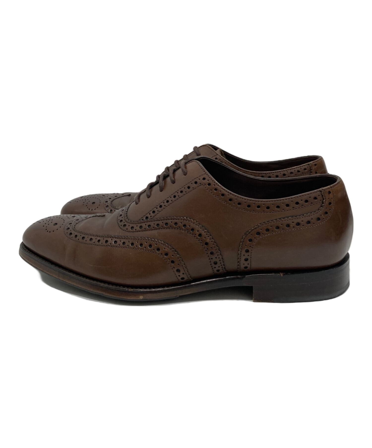 中古・古着通販】LOAKE (ローク) ウィングチップシューズ ブラウン