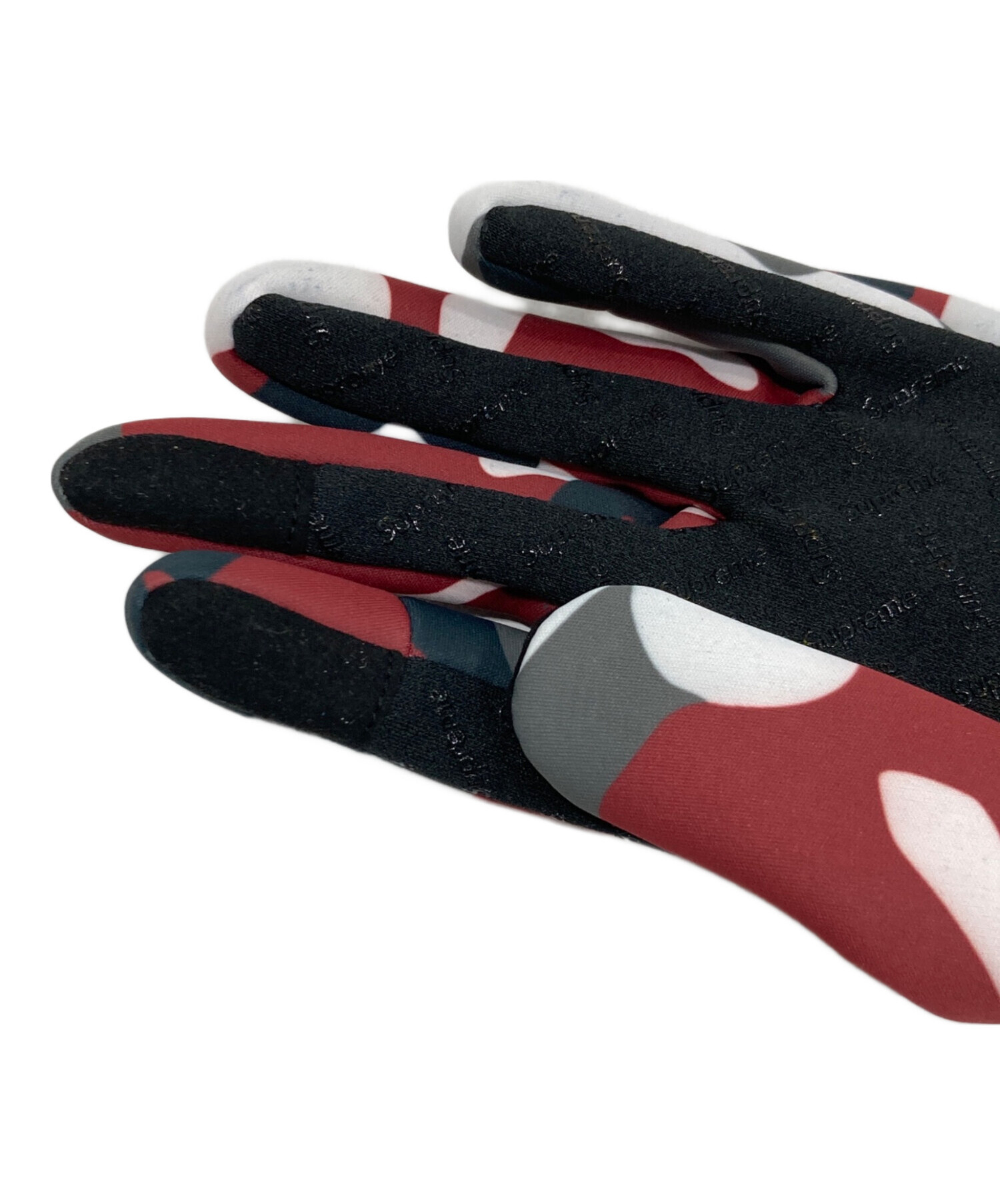 中古・古着通販】SUPREME (シュプリーム) Windstopper Zip Gloves Red
