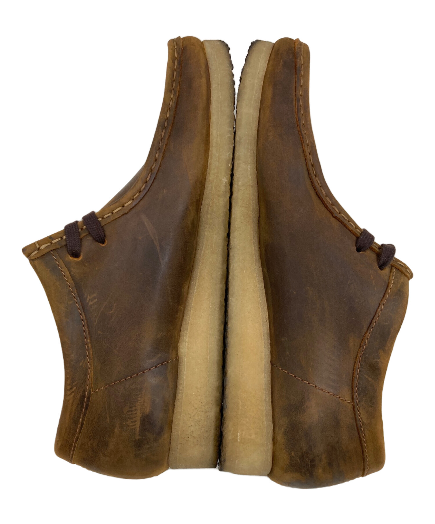 中古・古着通販】CLARKS (クラークス) レザーワラビーシューズ