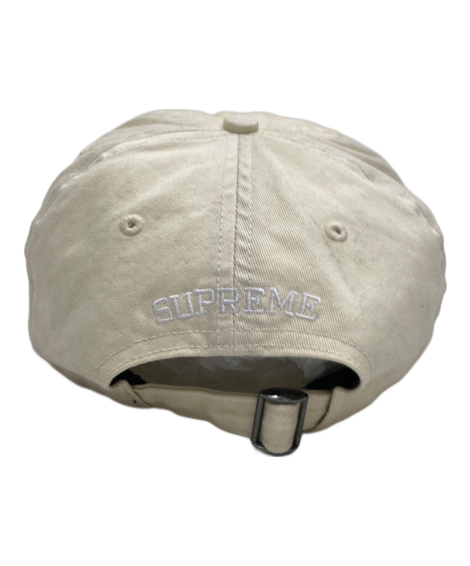 中古・古着通販】Supreme (シュプリーム) Sロゴキャップ ベージュ
