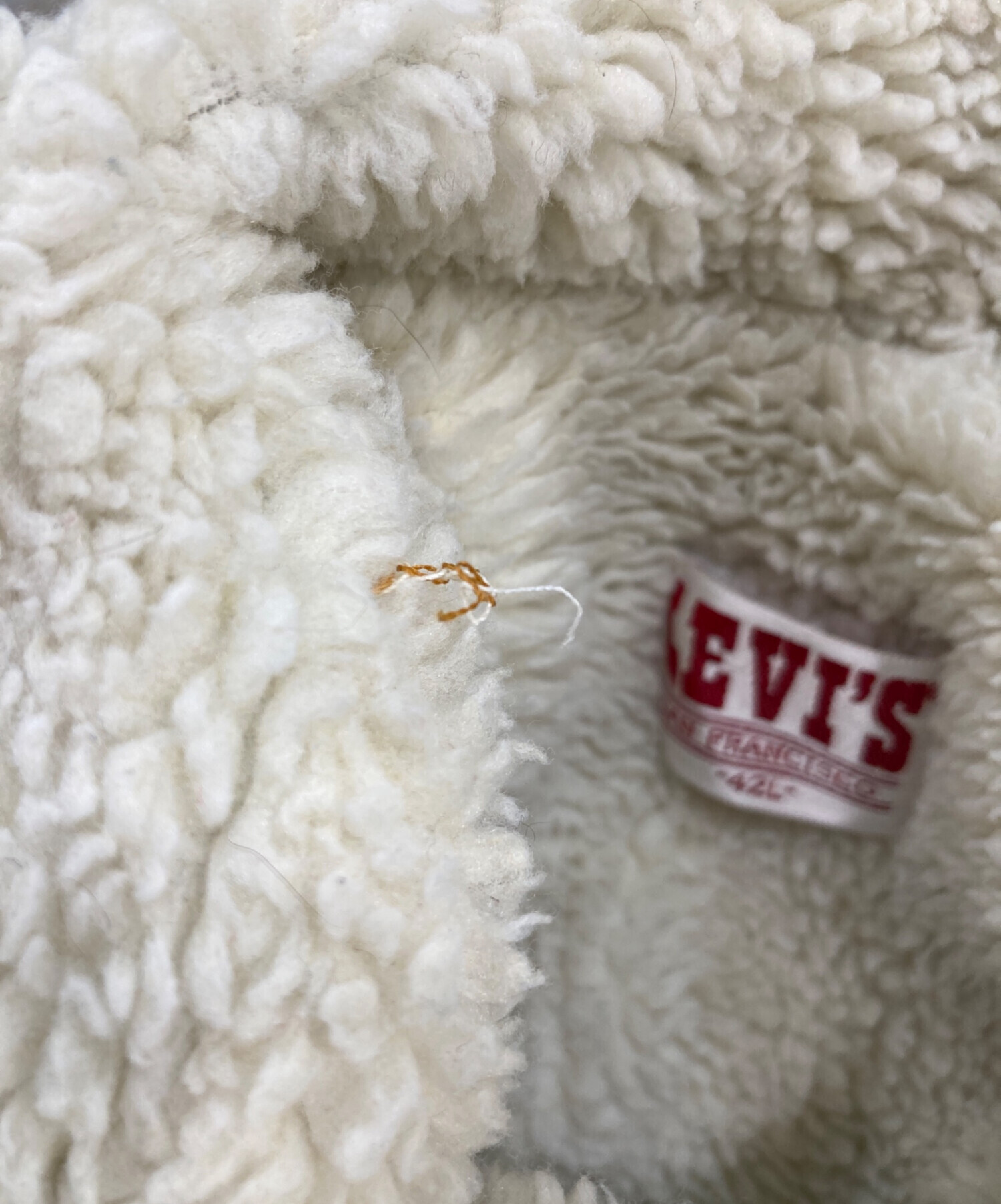 中古・古着通販】LEVI'S (リーバイス) 80's 71608-0216 裏ボアデニム
