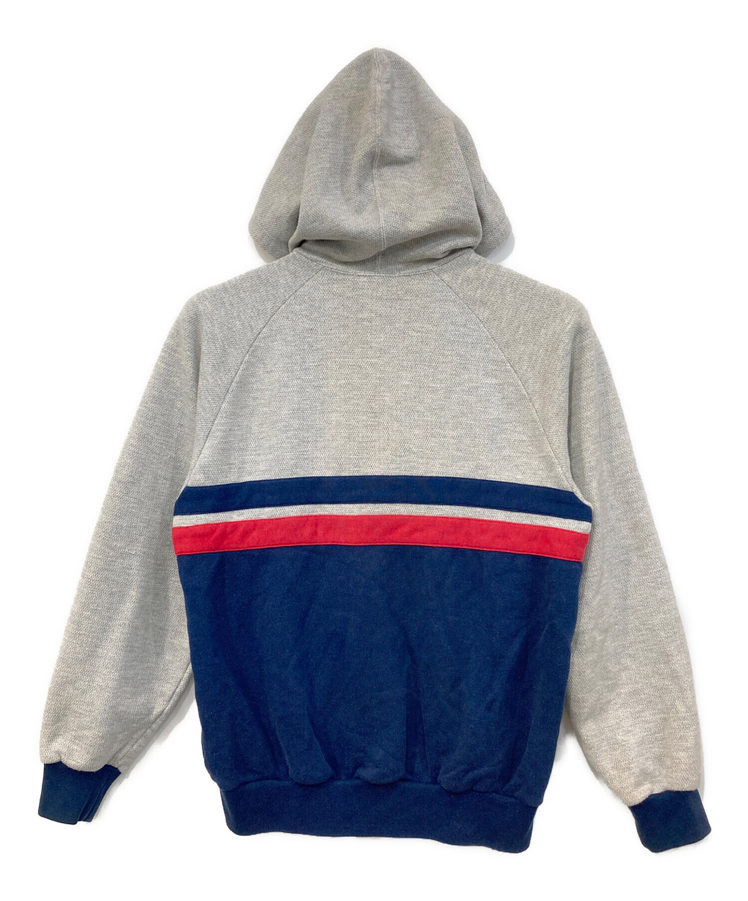 中古・古着通販】adidas (アディダス) ジップパーカー グレー サイズ 