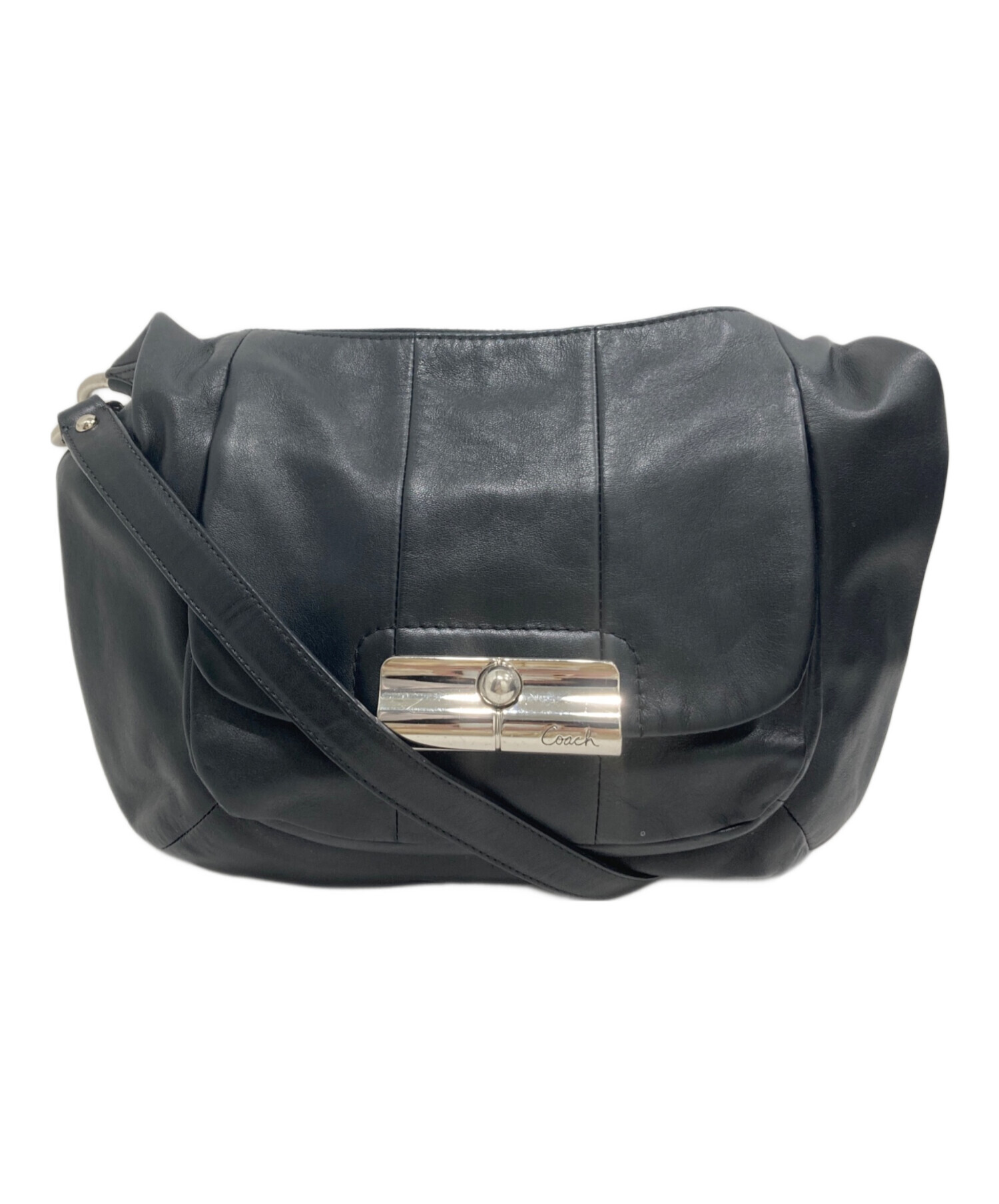 中古・古着通販】COACH (コーチ) クリスティン レザー ホーボー