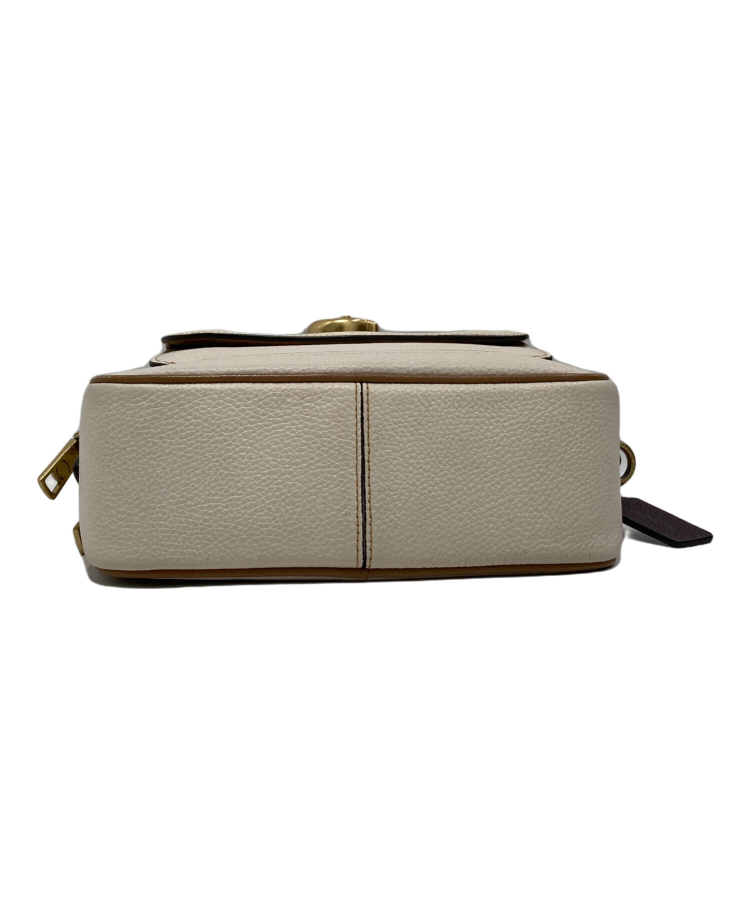 中古・古着通販】COACH (コーチ) ウィロウ カメラバッグ アイボリー