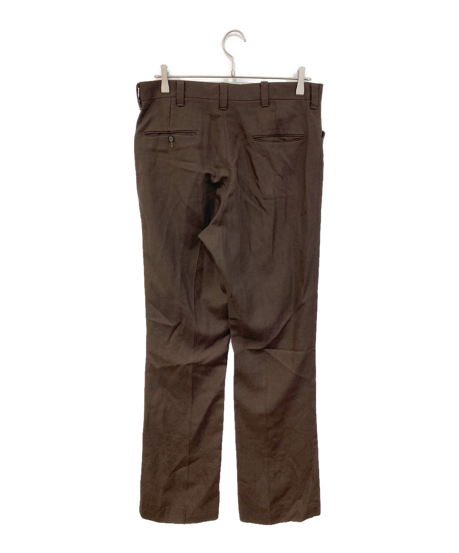 ◯ 【希少・80s】Levi's スタプレ スラックス ブラウン 黒タグ 中古・古着通販】LEVI'S (リーバイス) スタプレ センタープレス