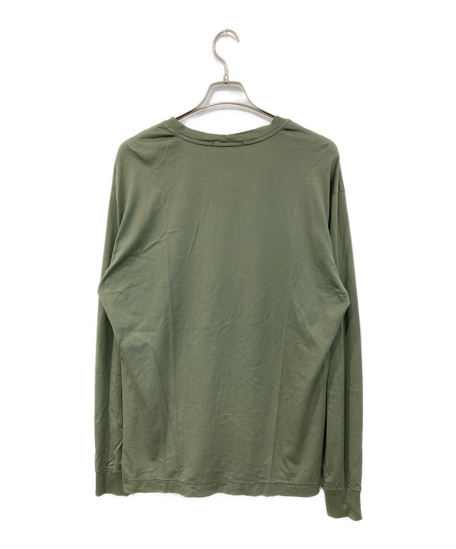STONE  ロングスリーブカットソー カーキ 中古・古着通販】STONE ISLAND (ストーンアイランド) ロングスリーブ