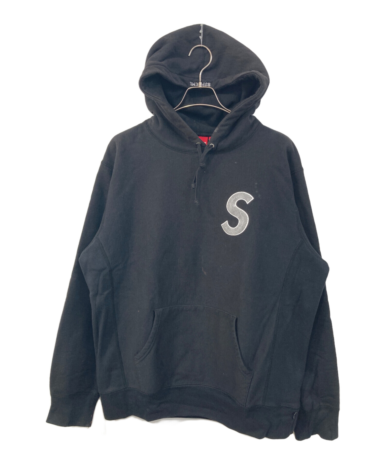 中古・古着通販】SUPREME (シュプリーム) パーカー ブラック サイズ
