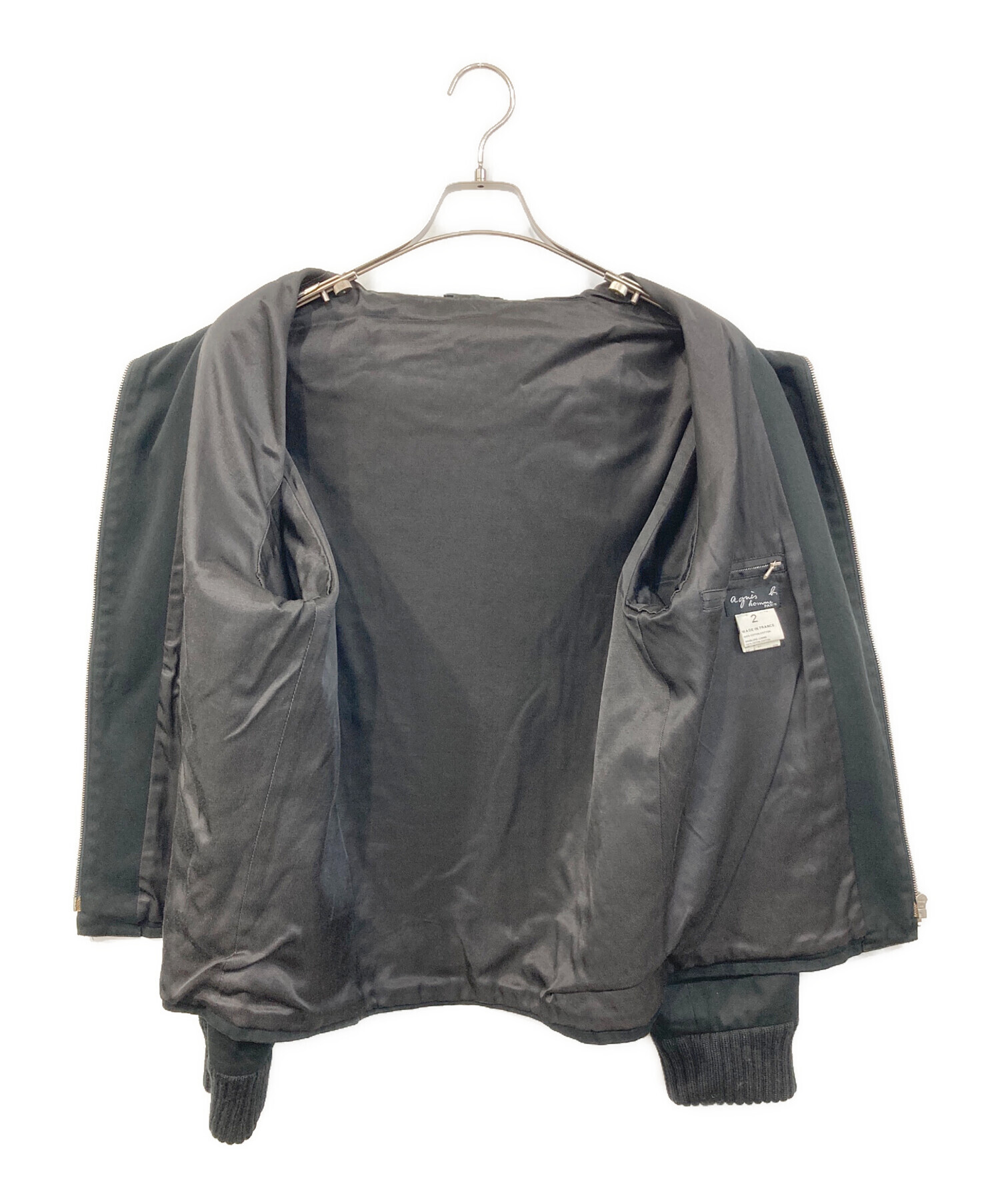 中古・古着通販】agnes b homme (アニエスベーオム) ジップアップ