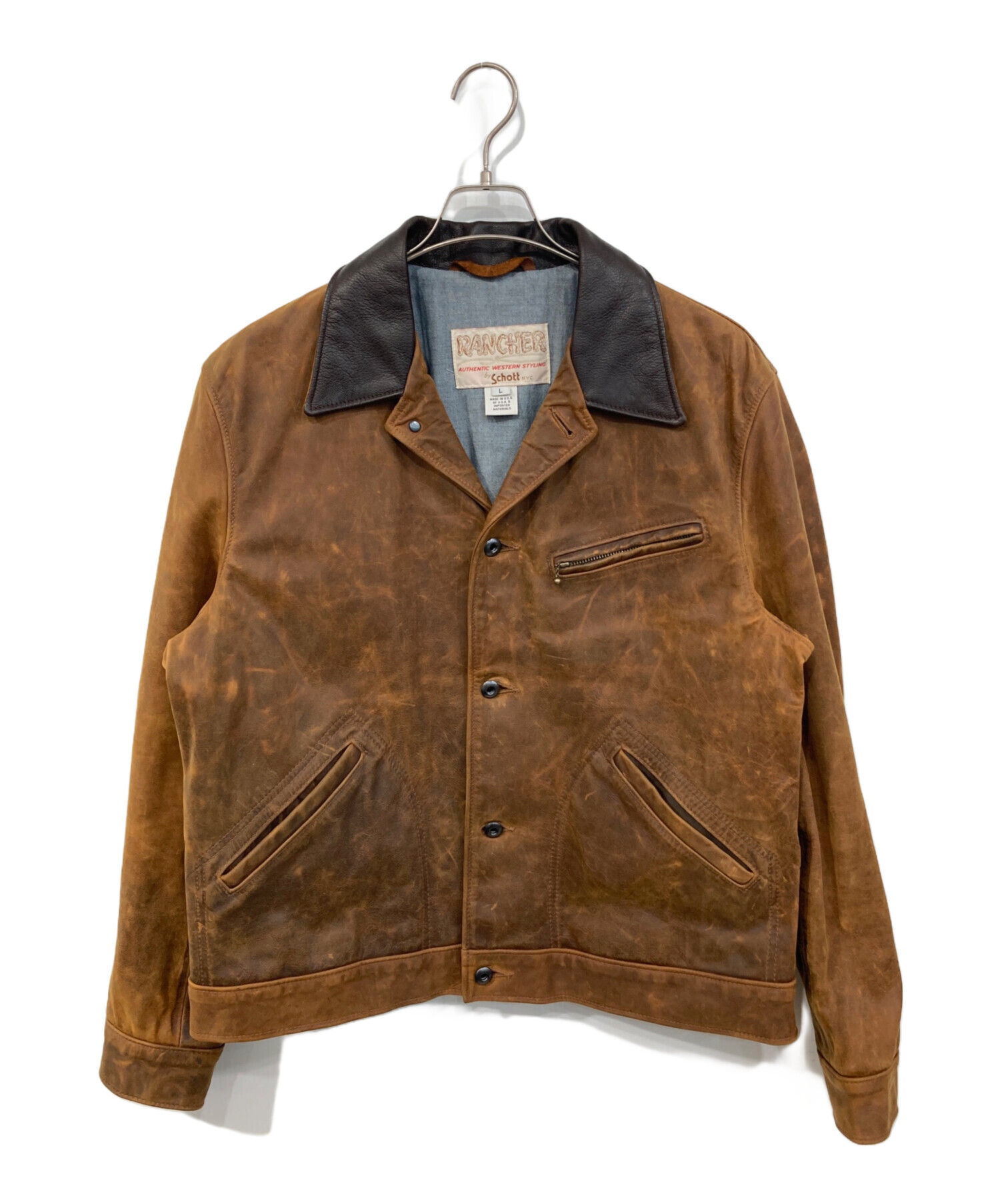 ⭐️ SK古着shop⭐️ 中古・古着通販】Schott (ショット) 538 メカニックジャケット