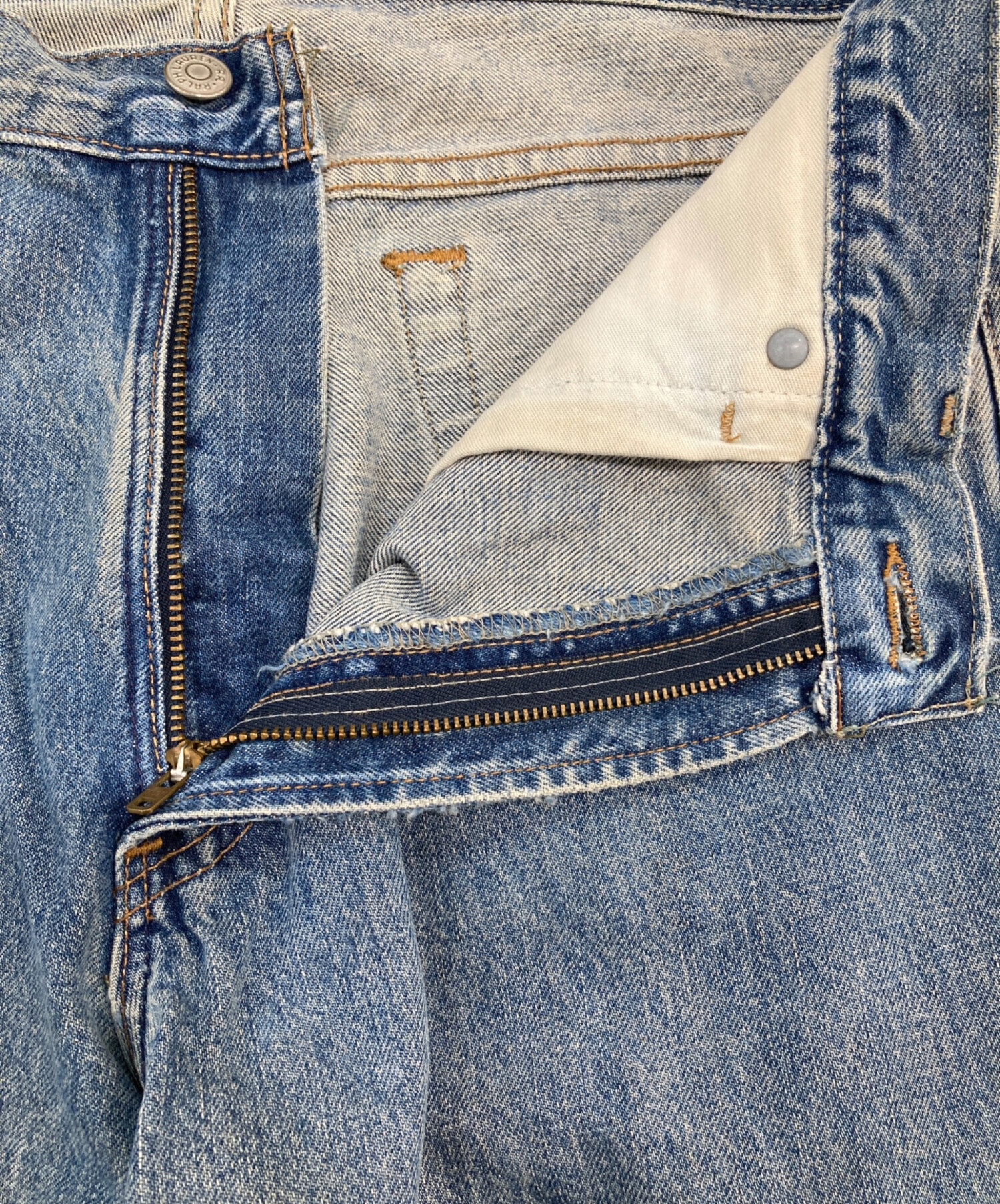 中古・古着通販】RRL (ダブルアールエル) デニムパンツ インディゴ