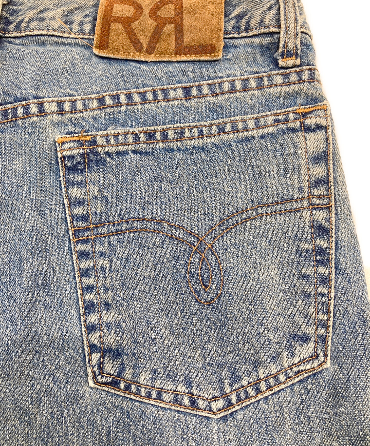 中古・古着通販】RRL (ダブルアールエル) デニムパンツ インディゴ