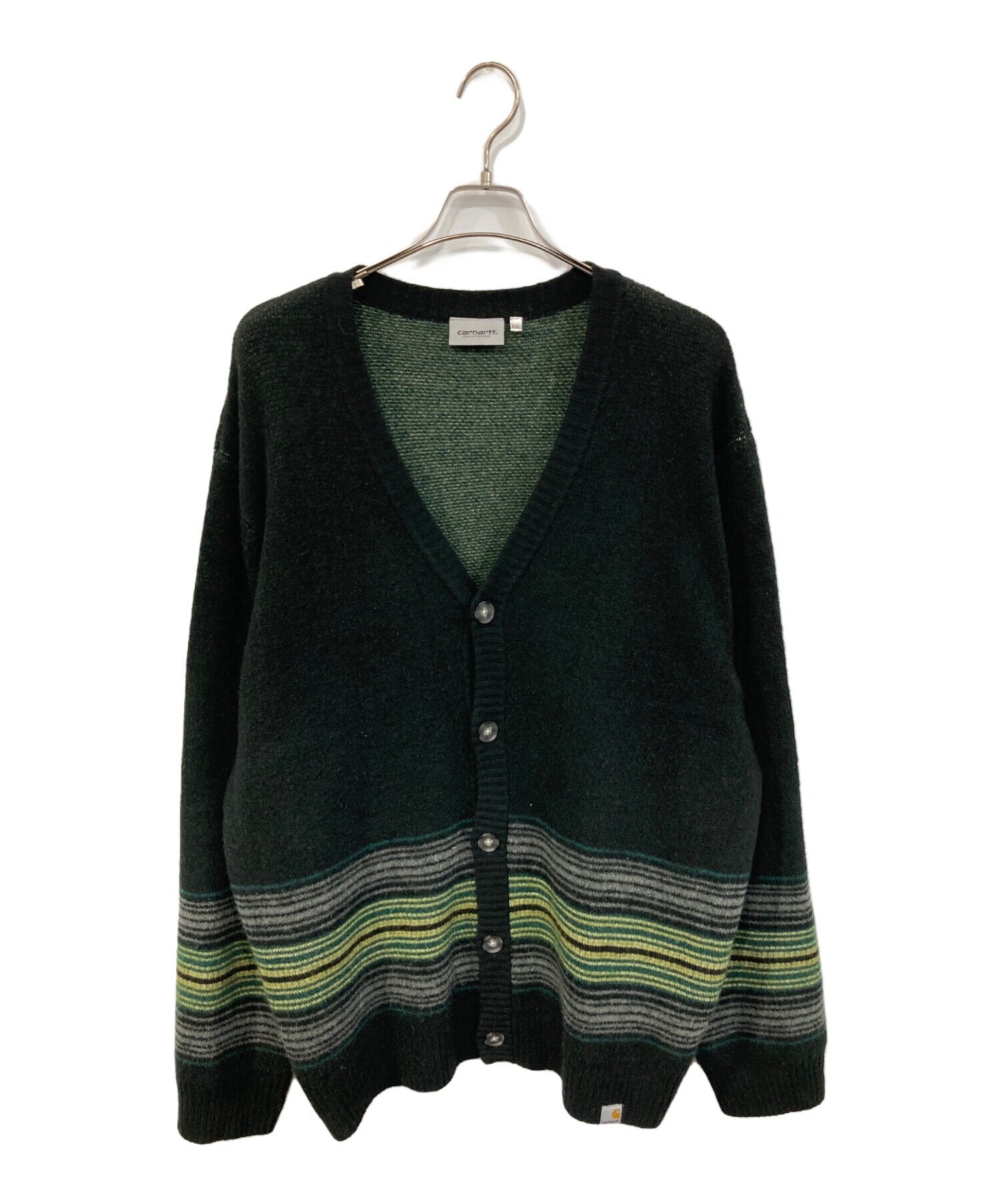 carhartt DILLON CARDIGAN/グリーン 中古・古着通販】CarHartt (カーハート) DILLON CARDIGAN/ディロン