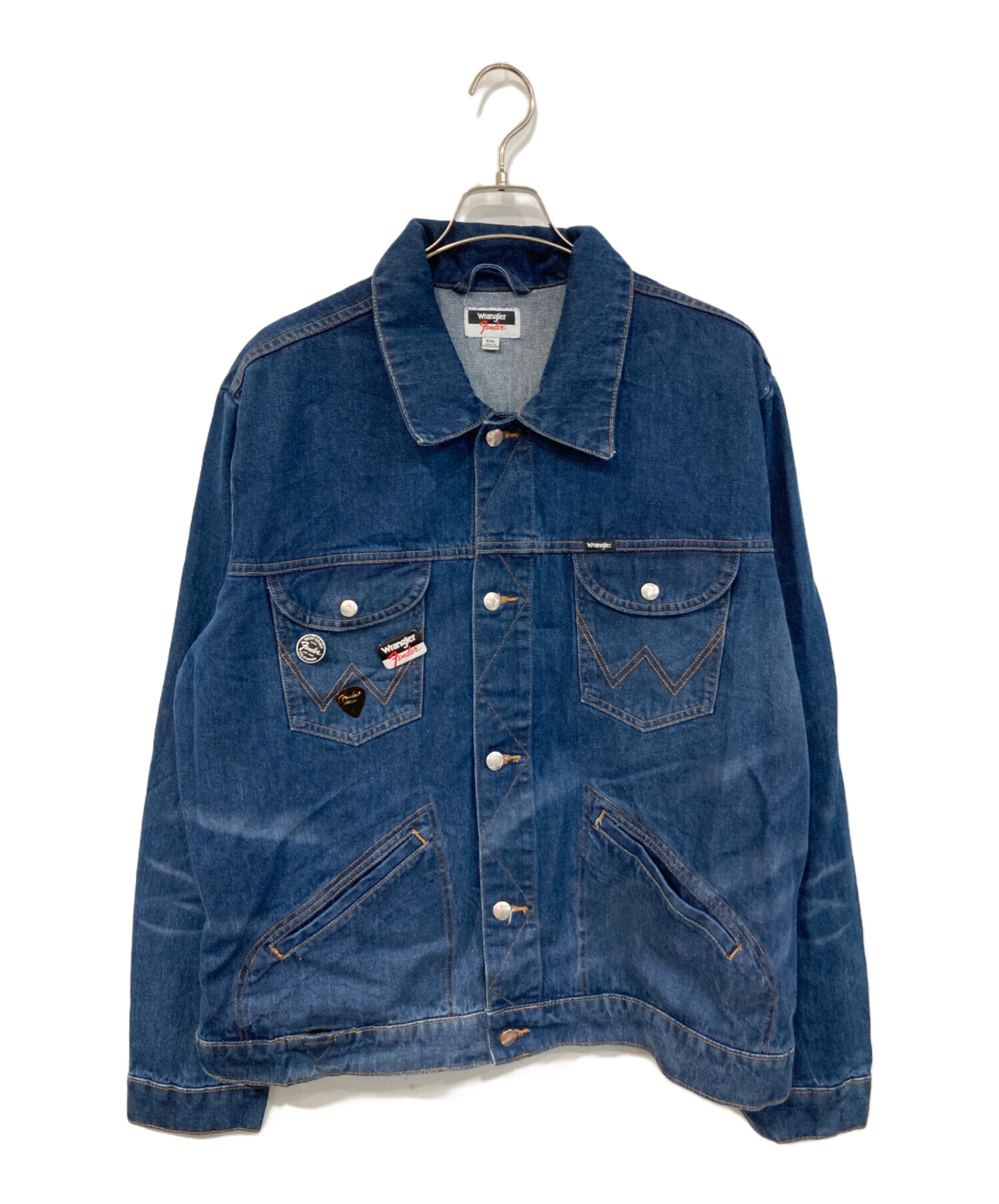 Fender Wrangler デニムジャケット 90s 中古・古着通販】Wrangler (ラングラー) FENDER (フェンダー) 75周年