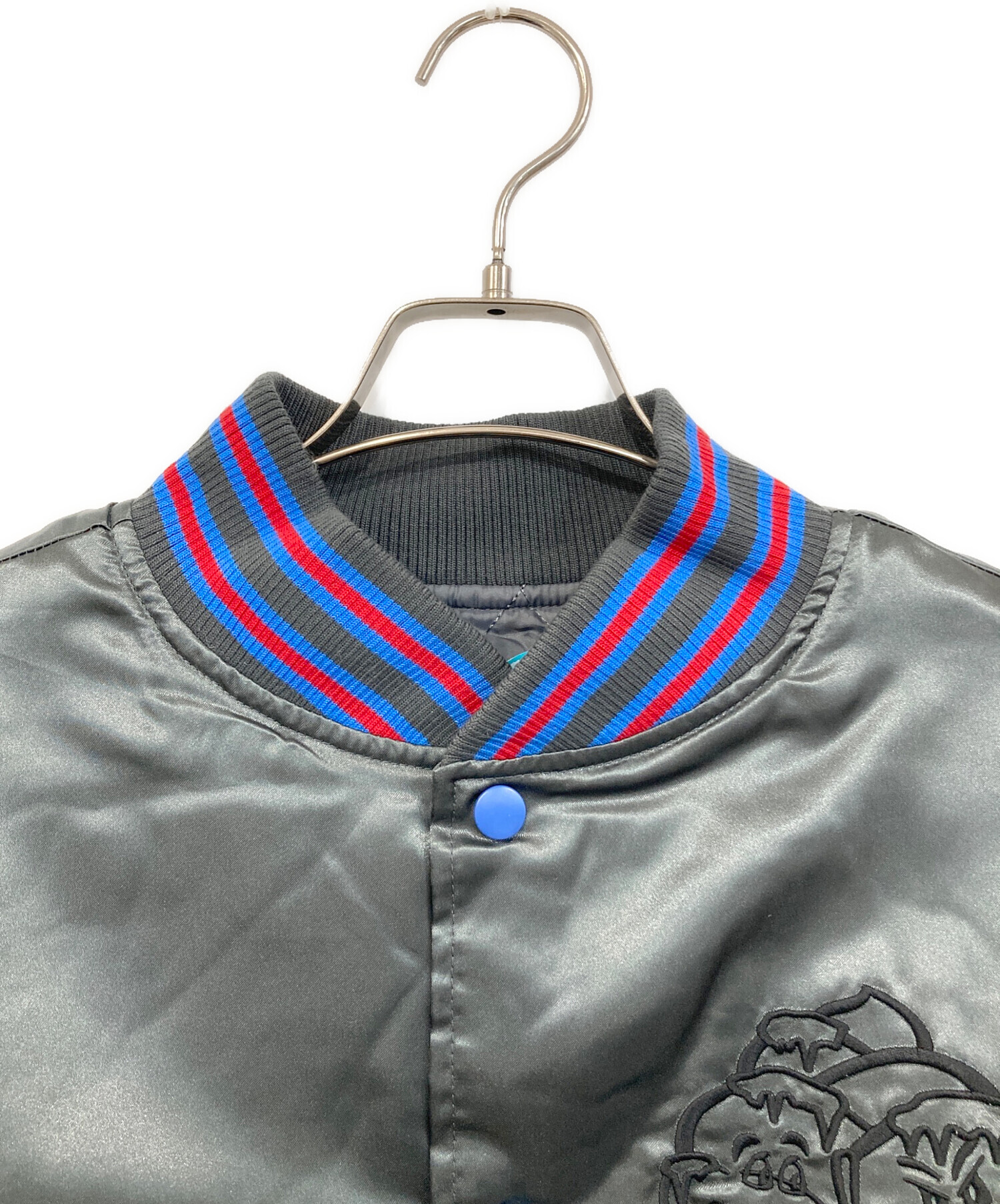 中古・古着通販】ICE CREAM (アイスクリーム) スタジャン グレー