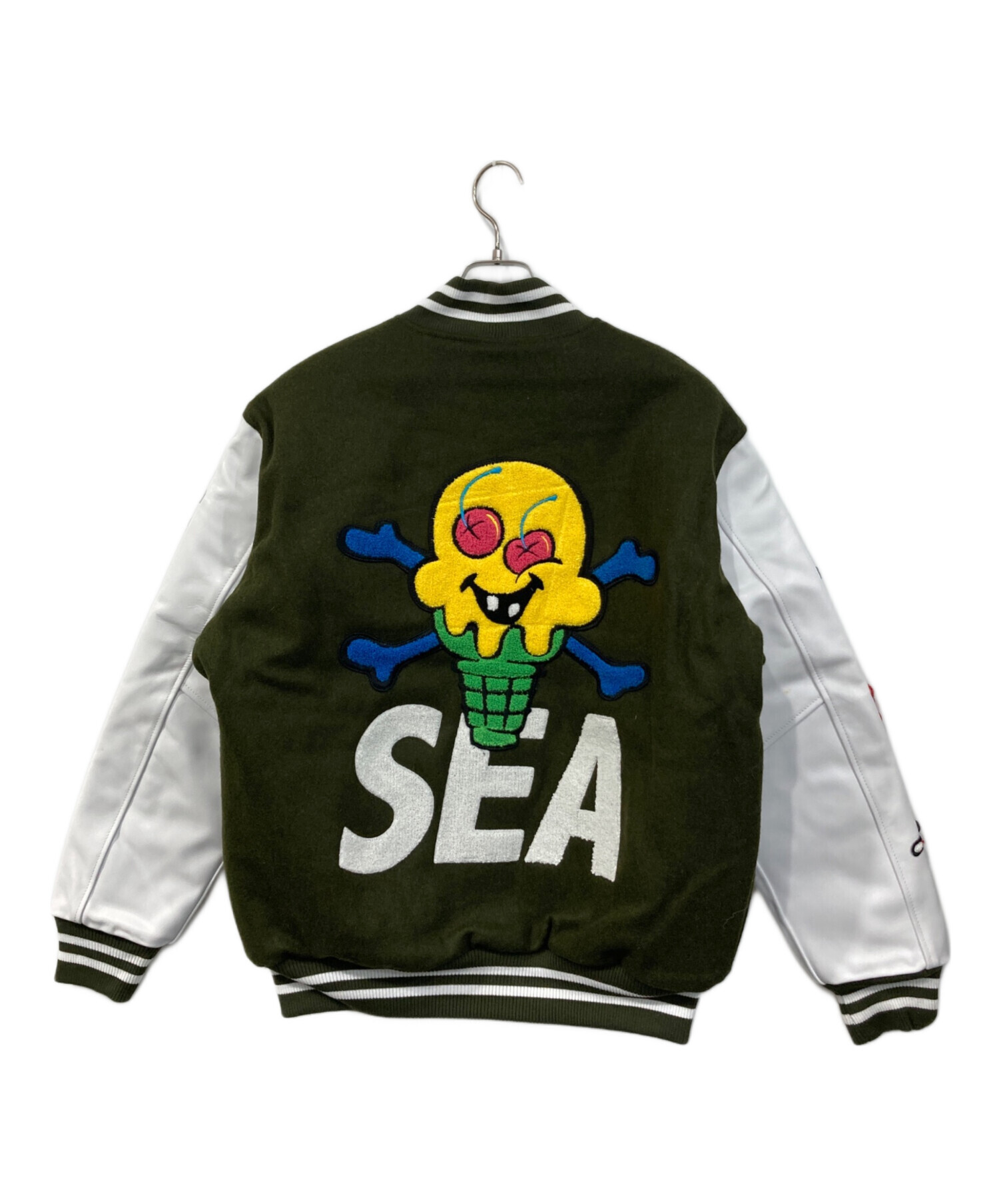 ICECREAM × WIND AND SEA コラボ スタジャン 中古・古着通販】ICE CREAM (アイスクリーム) WIND AND SEA (ウィン