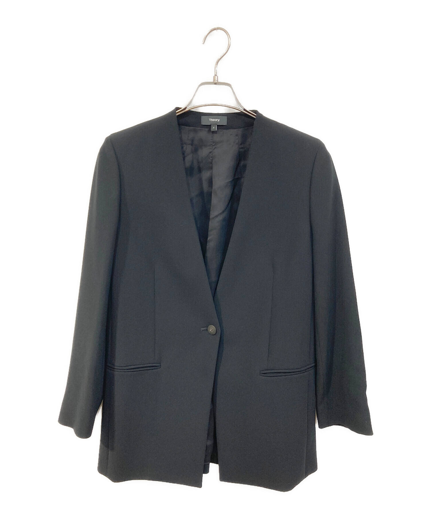 中古・古着通販】theory (セオリー) Admiral Crepe Waist Tab JKT