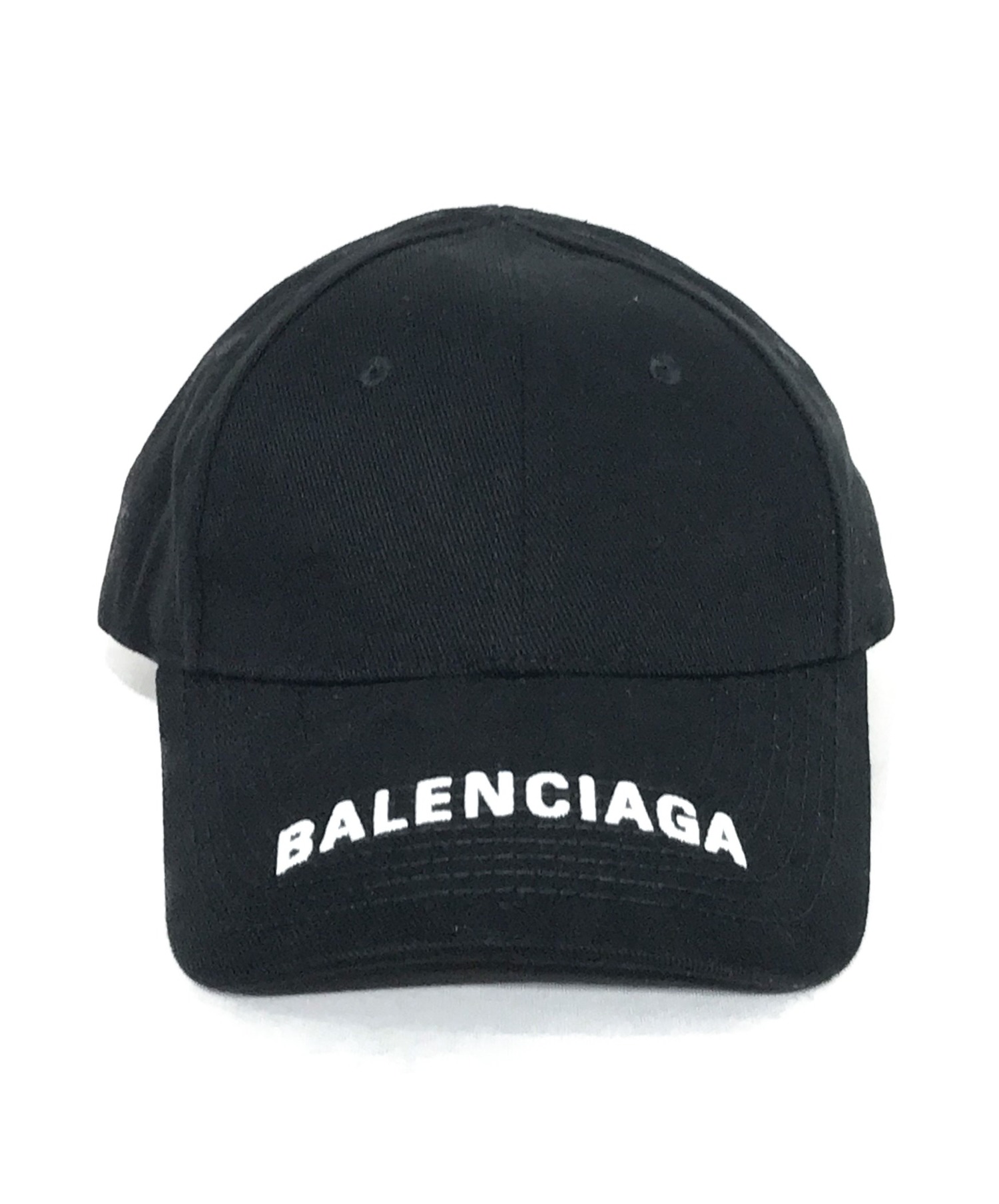 中古・古着通販】BALENCIAGA (バレンシアガ) HAT LOGO VISOR CAP 中古・古着通販】BALENCIAGA (バレンシアガ) HAT LOGO VISOR CAP