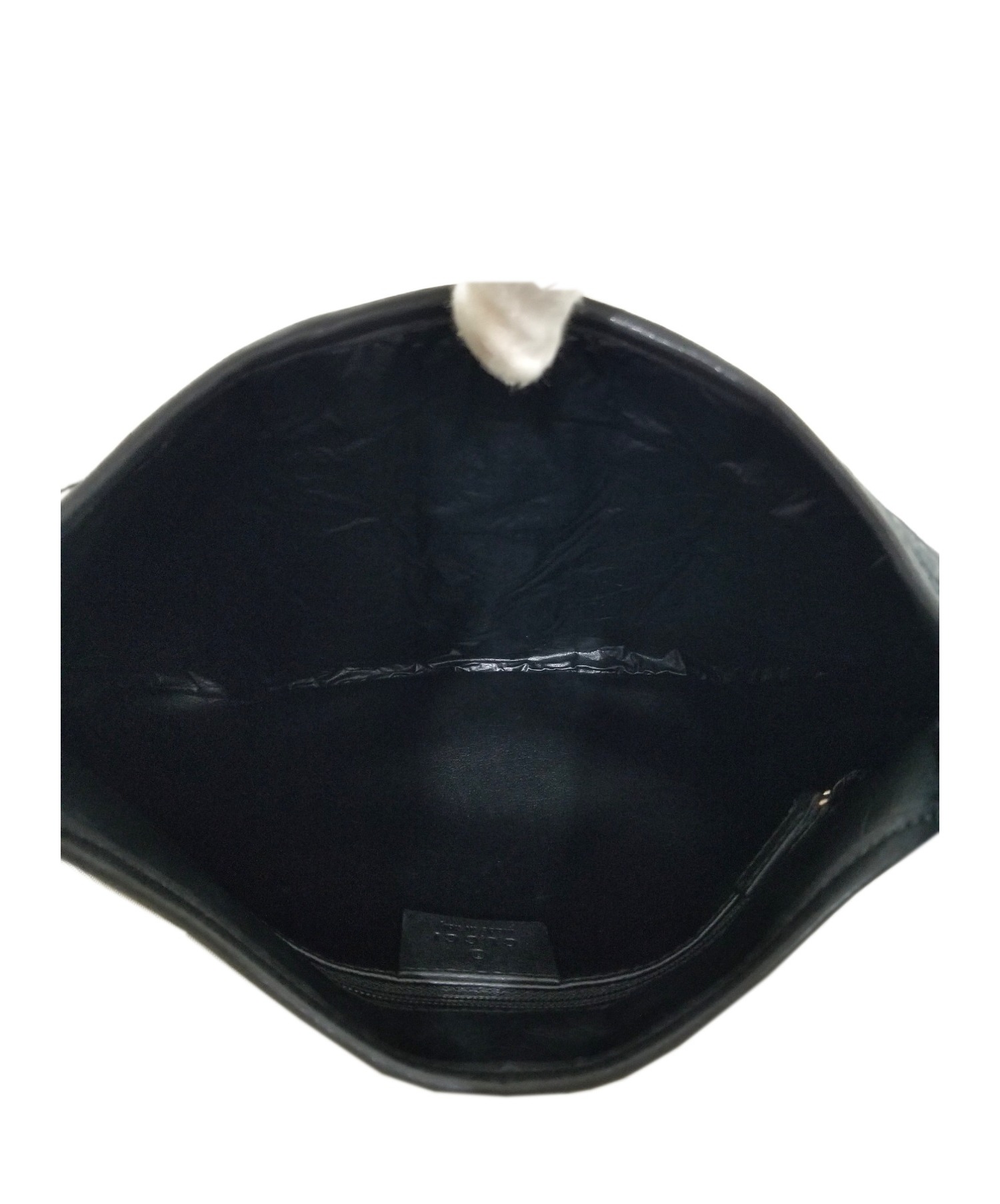 中古・古着通販】GUCCI (グッチ) ワンショルダーバッグ ブラック 001