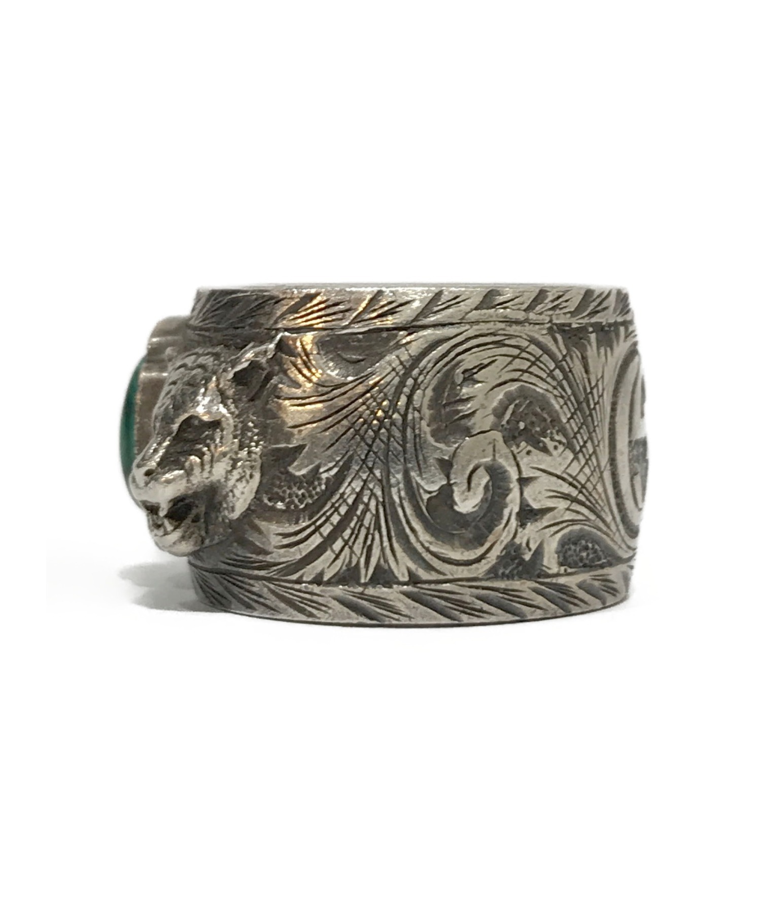 中古・古着通販】GUCCI (グッチ) ガーデンキャットリング SILVER925