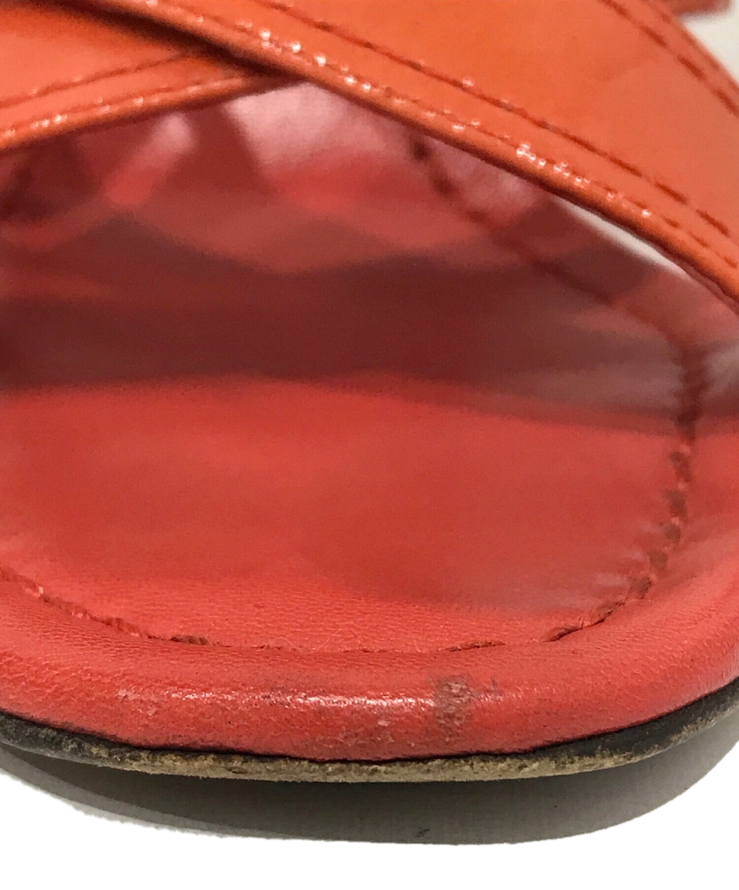 中古・古着通販】Dior (ディオール) サンダル オレンジ サイズ:36