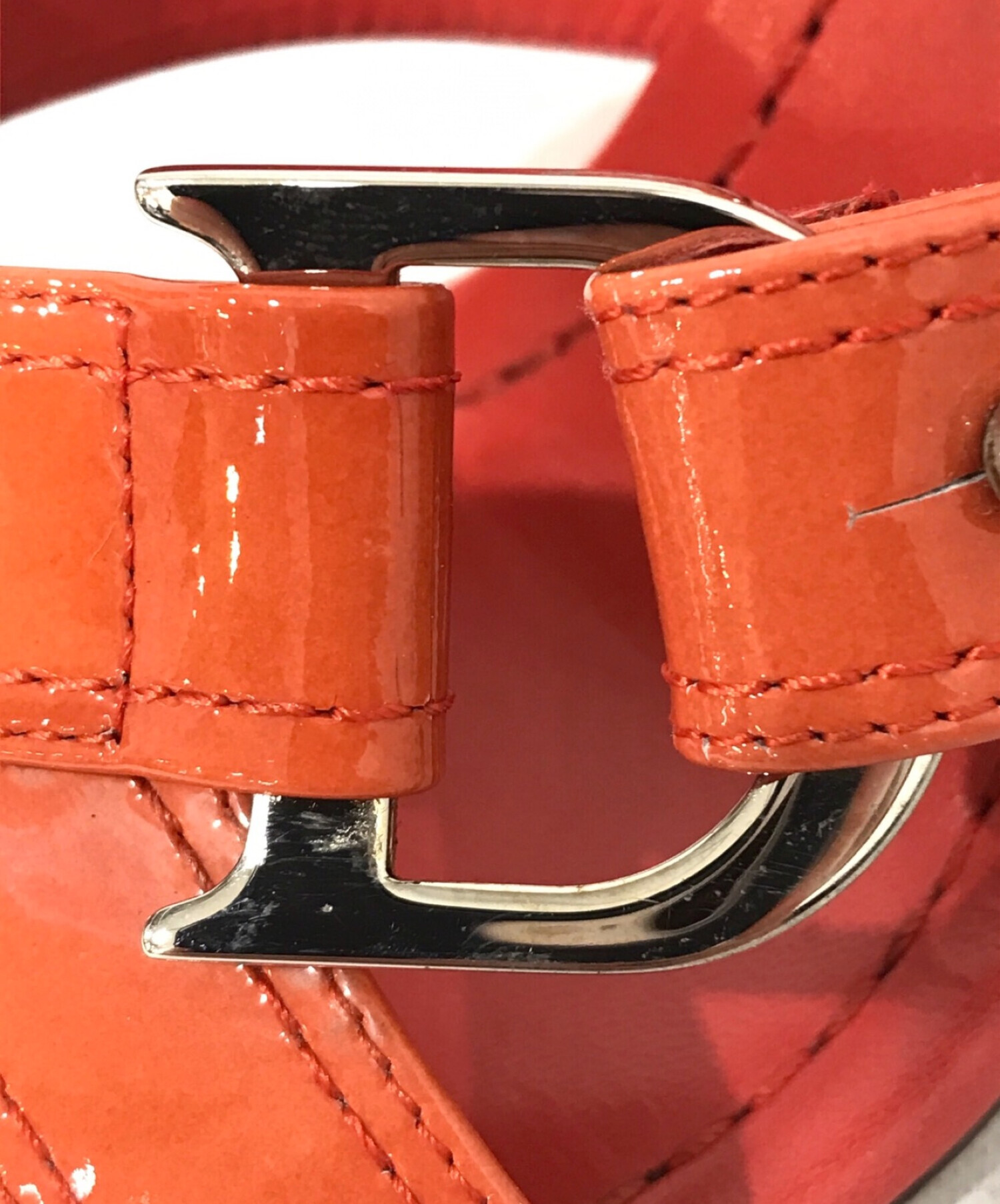 中古・古着通販】Dior (ディオール) サンダル オレンジ サイズ:36