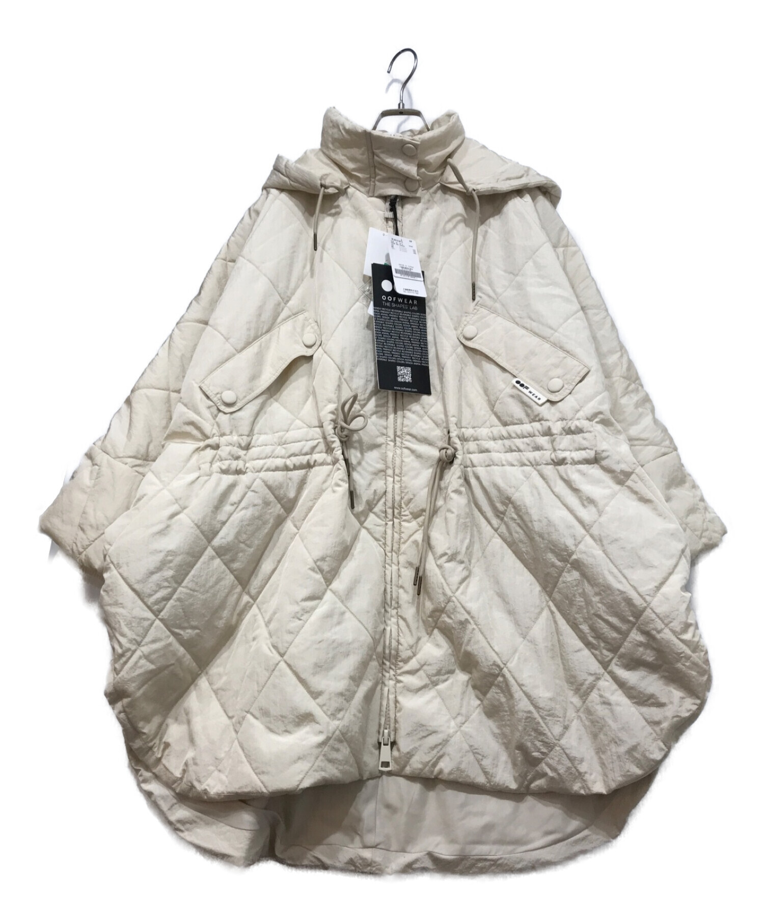 中古・古着通販】OOF WEAR (オーフウエア) フード付きケープコート 