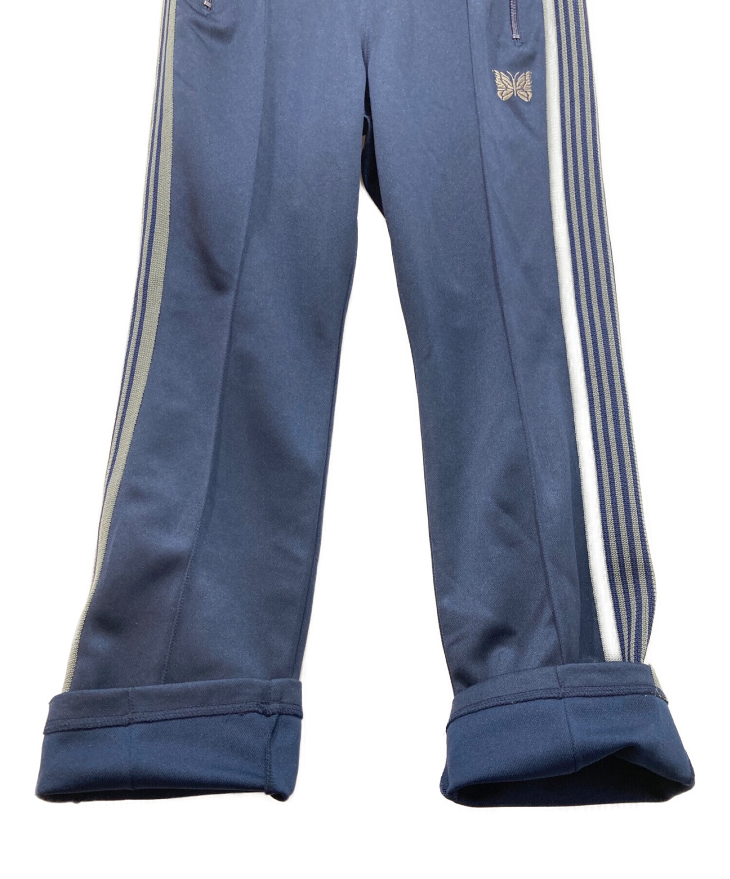 中古・古着通販】Needles (ニードルズ) ナロートラックパンツ ネイビー  