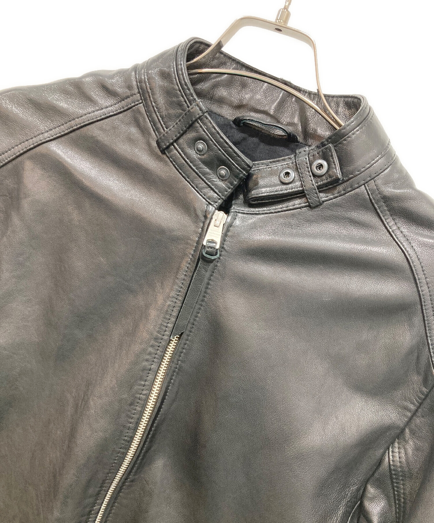ST-31(旧) 中古品 中古・古着通販】ALL SAINTS (オールセインツ) レザーダブルライダース