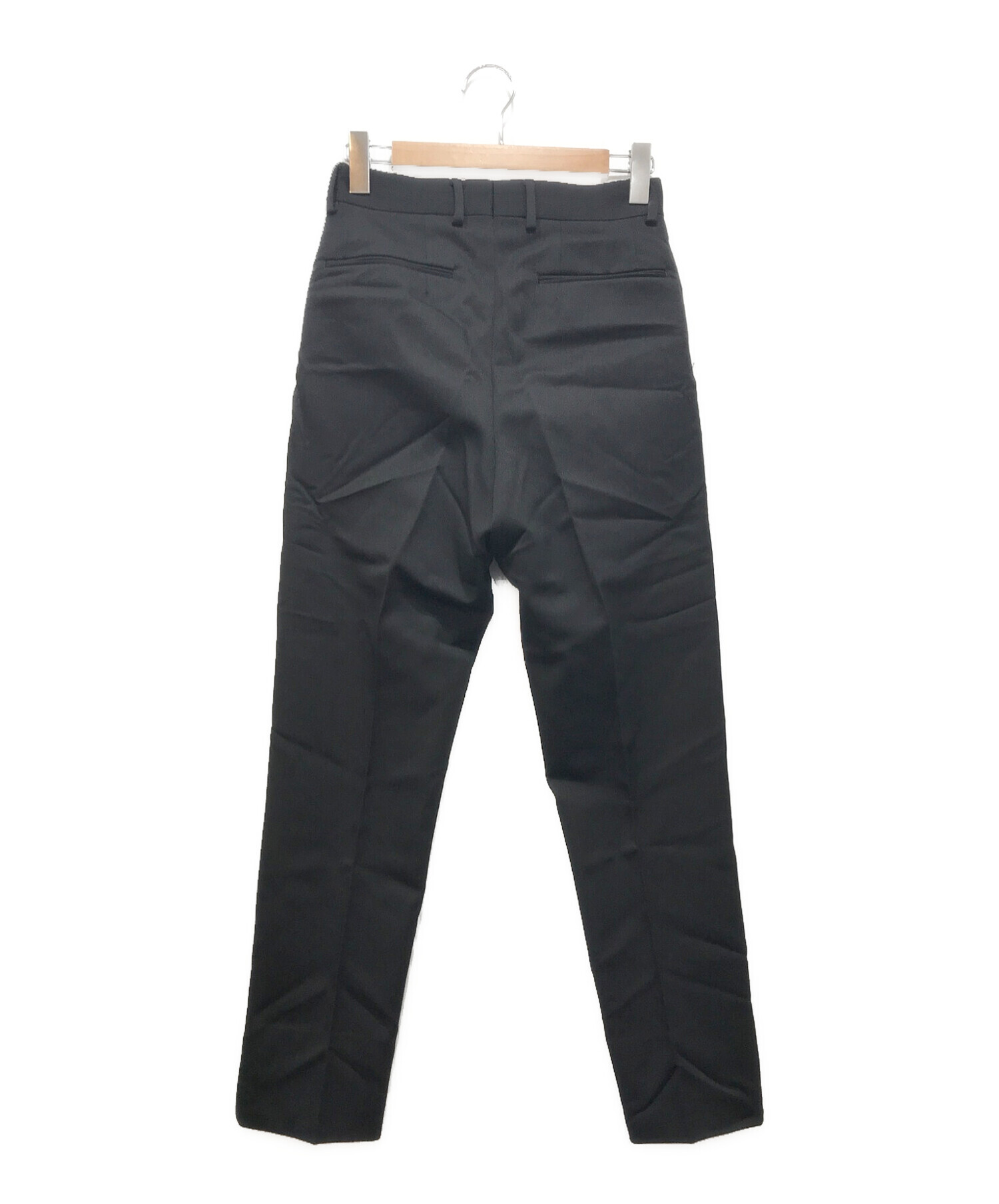 中古・古着通販】NEAT (ニート) 2タックパンツ ブラック サイズ 中古・古着通販】NEAT (ニート) 2タックパンツ ブラック サイズ