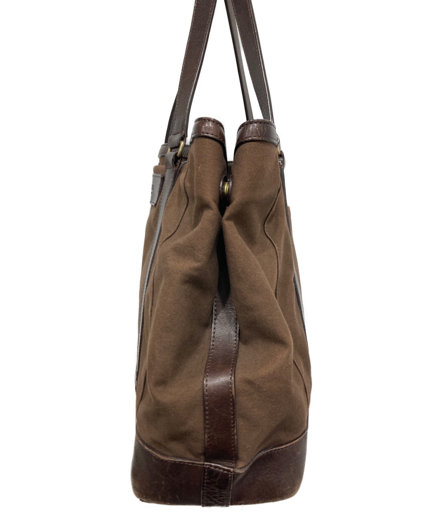 中古・古着通販】GANZO (ガンゾ) トートバッグ ブラウン｜ブランド