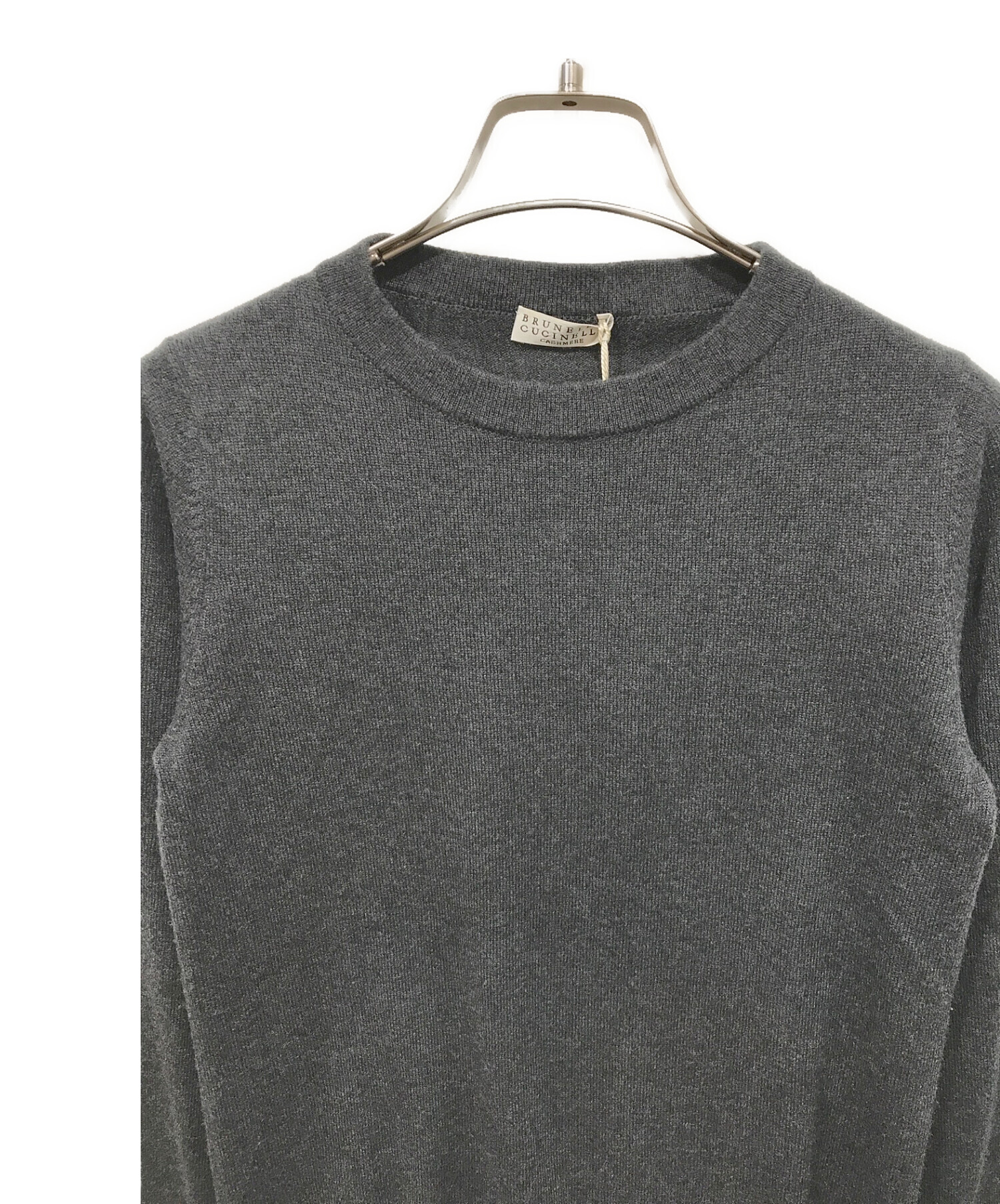 ブルネロクチネリ ★スパンコール付きニットトップスSグレー参考２０万円 ★美品 楽天市場】ブルネロクチネリ（ニット・セーター｜トップス