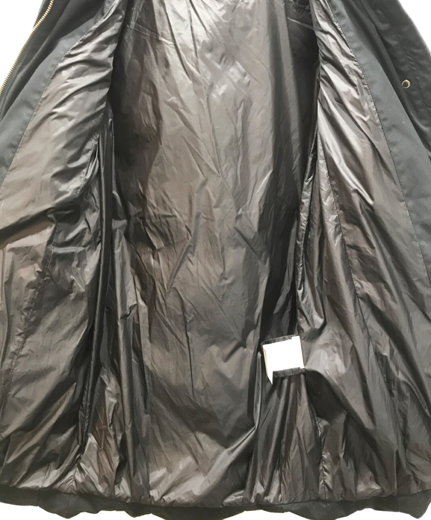 中古・古着通販】WOOLRICH (ウールリッチ) コクーンパーカ ブラック 
