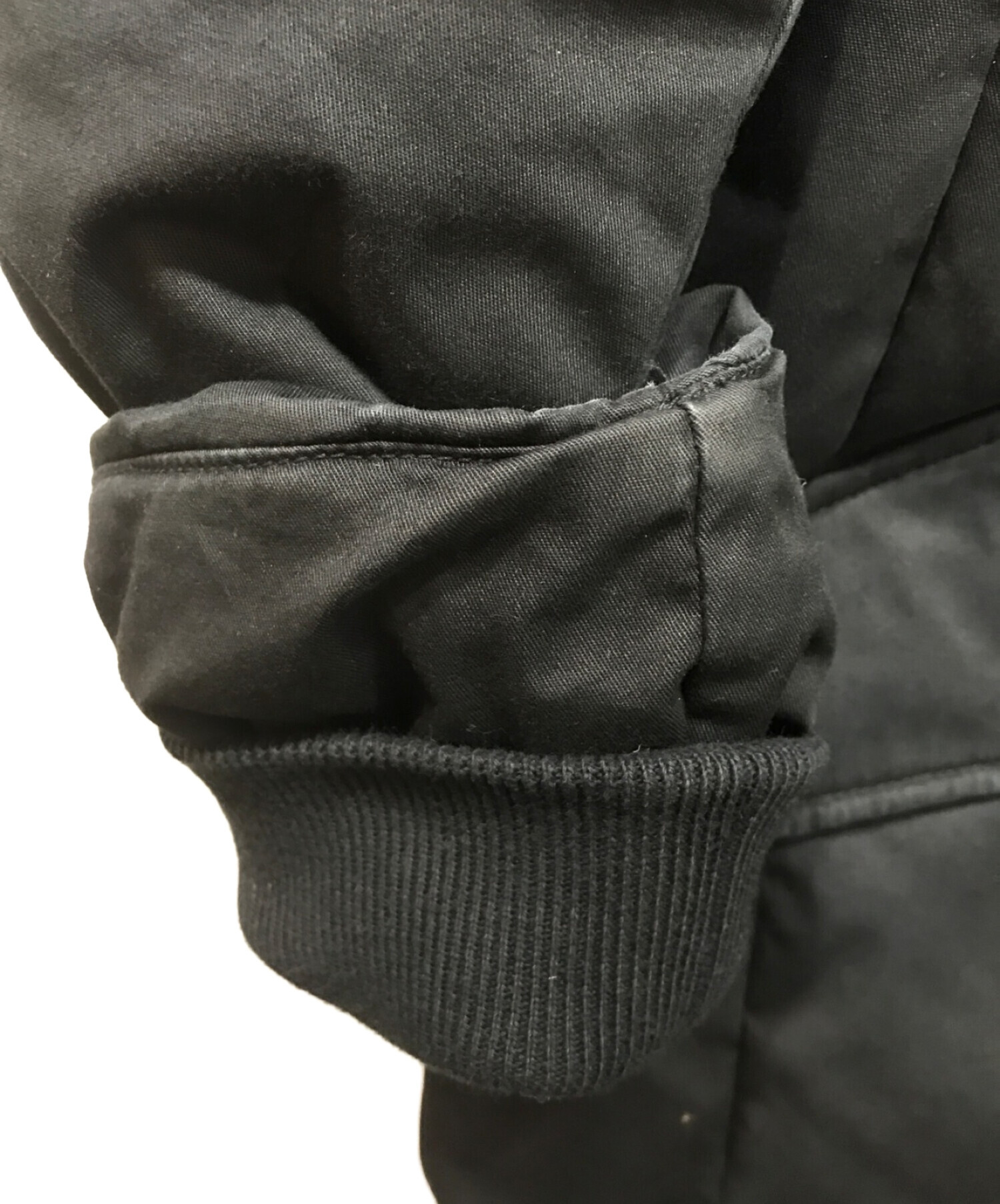 中古・古着通販】WOOLRICH (ウールリッチ) コクーンパーカ ブラック 
