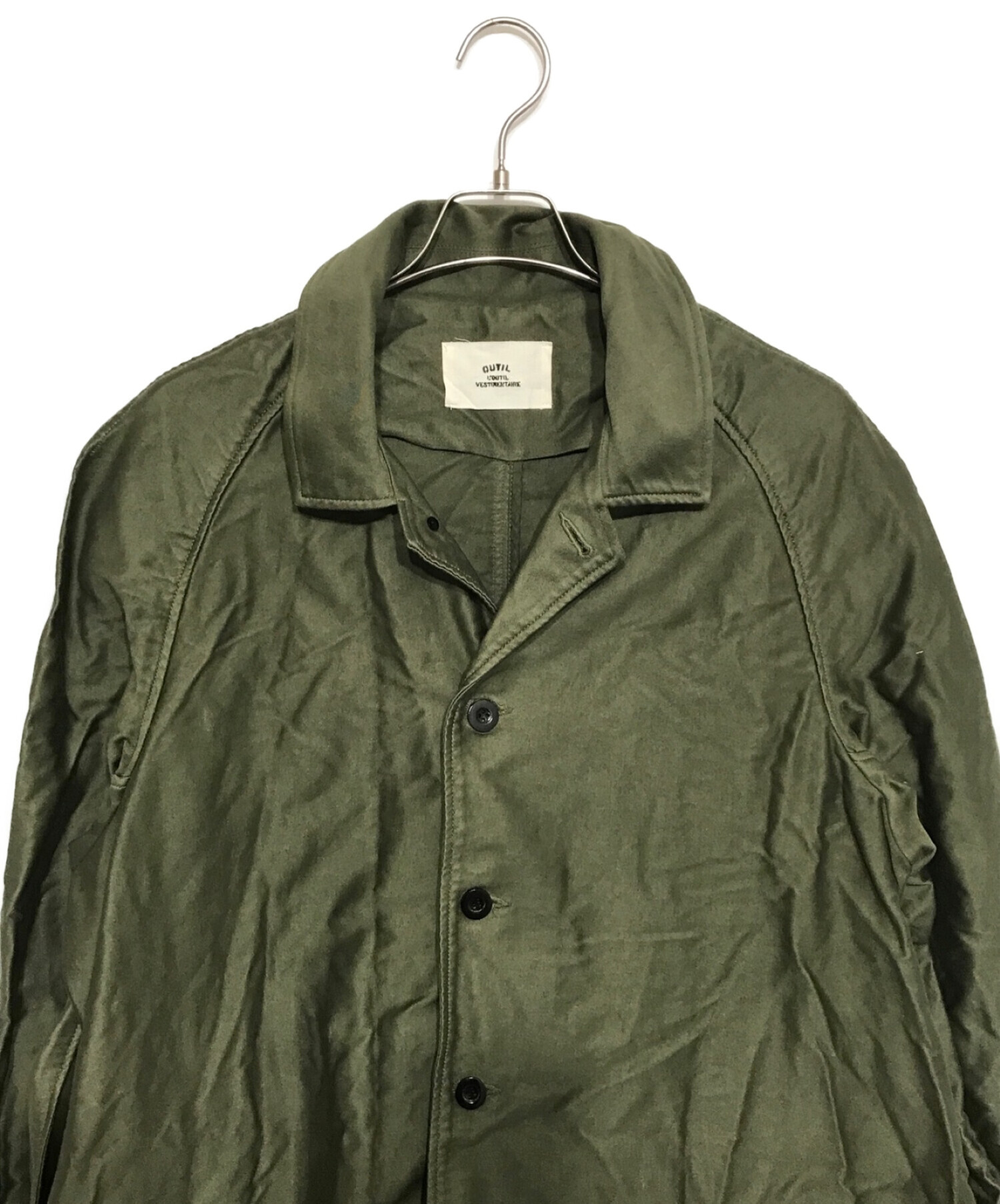 中古・古着通販】OUTIL (ウティ) MANTEAU UZES モールスキンコート