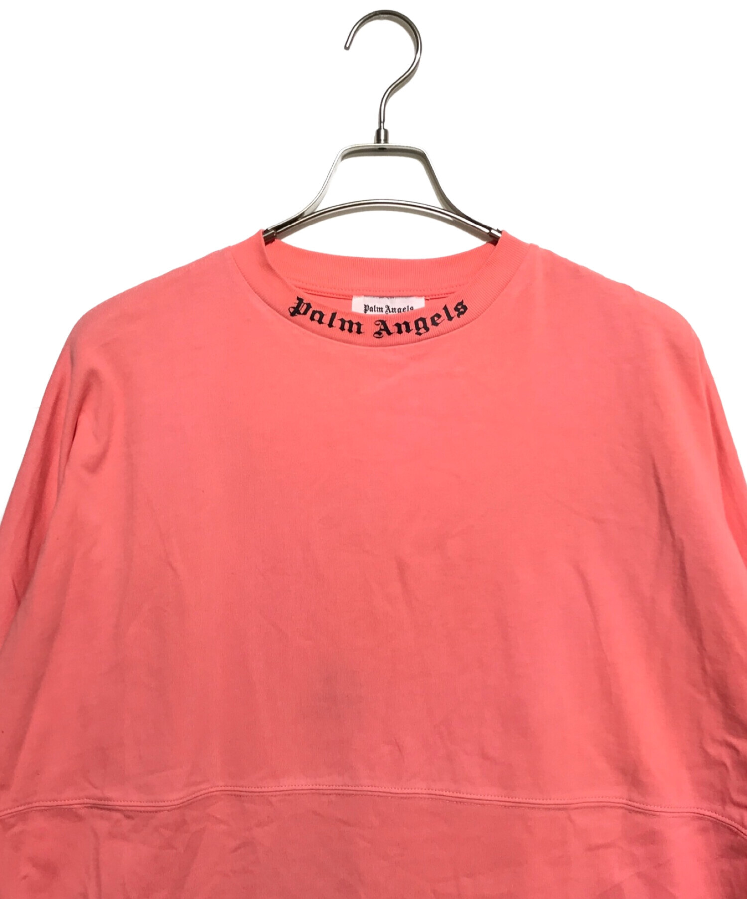 palm angels ピンク オーバーサイズ Tシャツ
