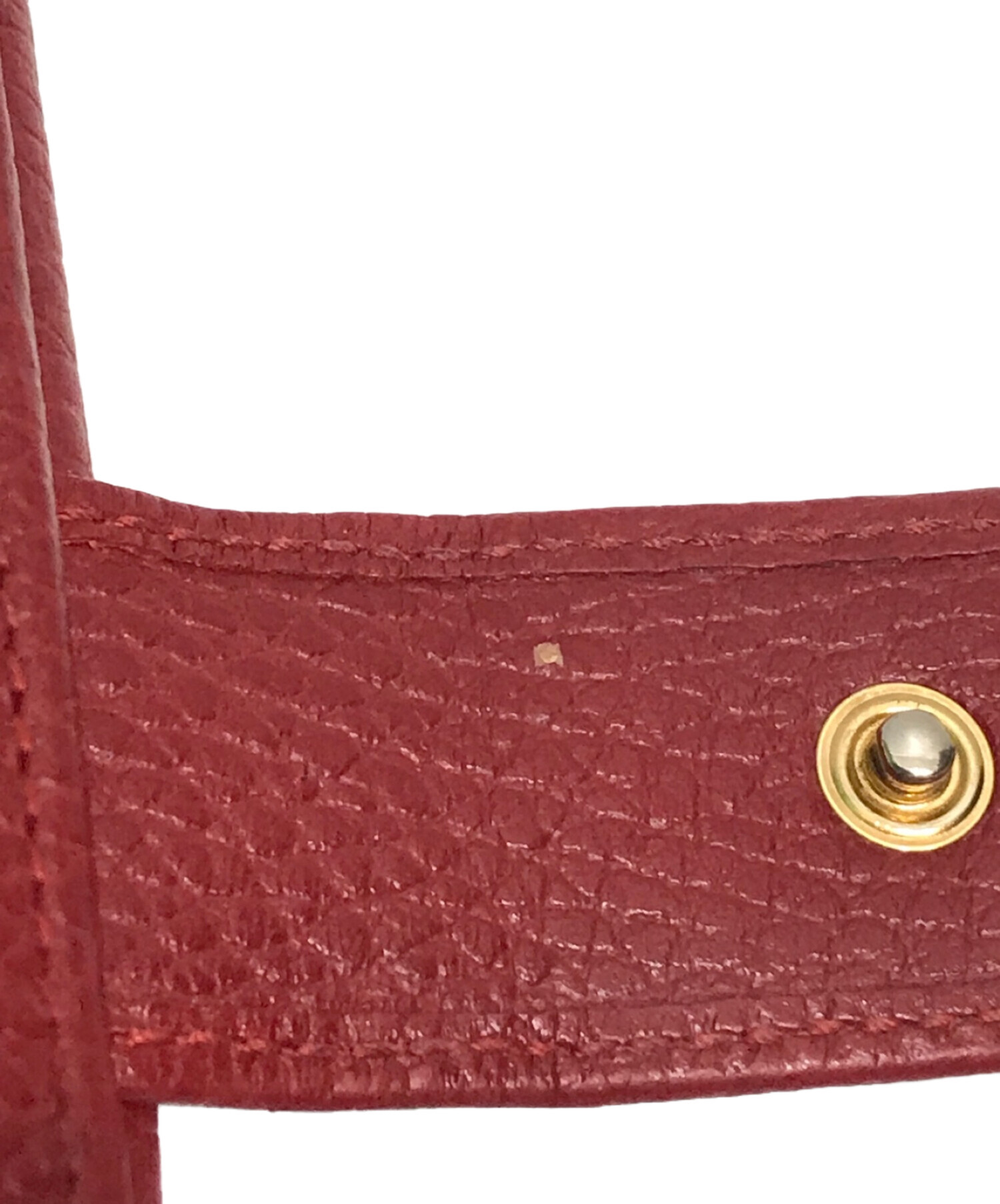 中古・古着通販】GUCCI (グッチ) GGマーモント二つ折り財布 レッド