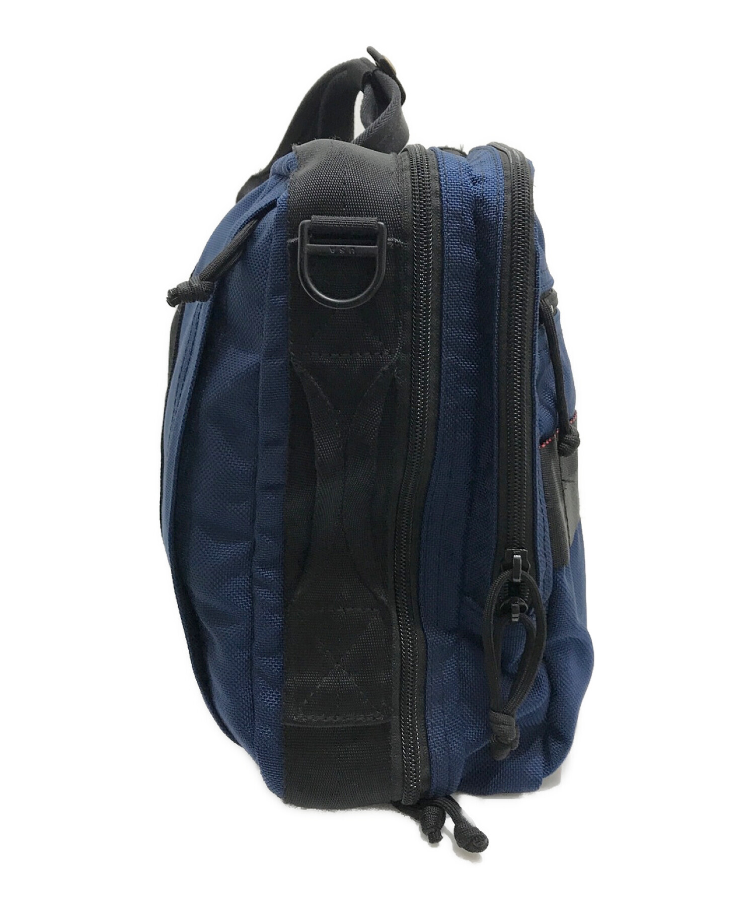 美品☆ブリーフィングバック　ネイビー ブリーフィング BRIEFING バック （ネイビー） -ファッション通販