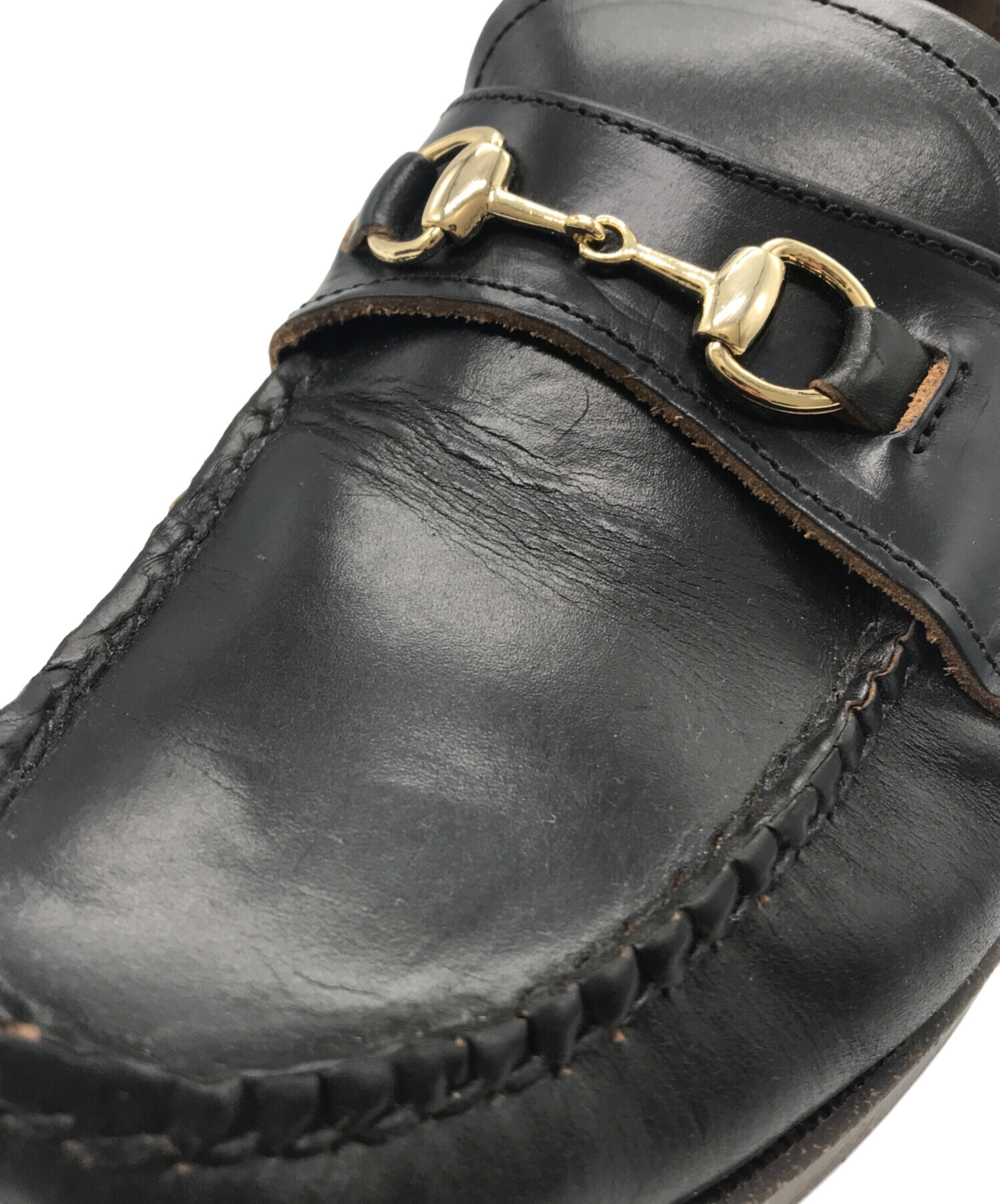 中古・古着通販】YUKETEN (ユケテン) ビットローファー ブラック